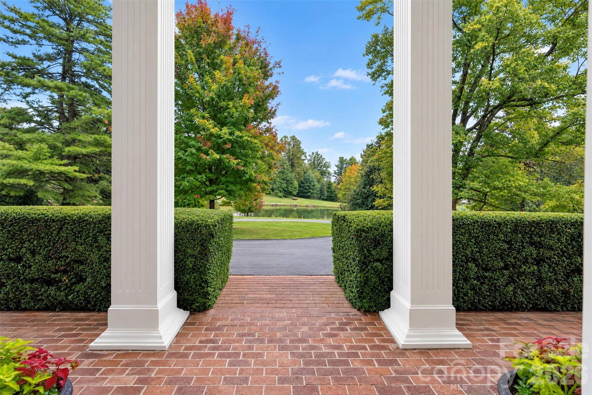 View from Front Door - 2715 Brevard Road, Hendersonville