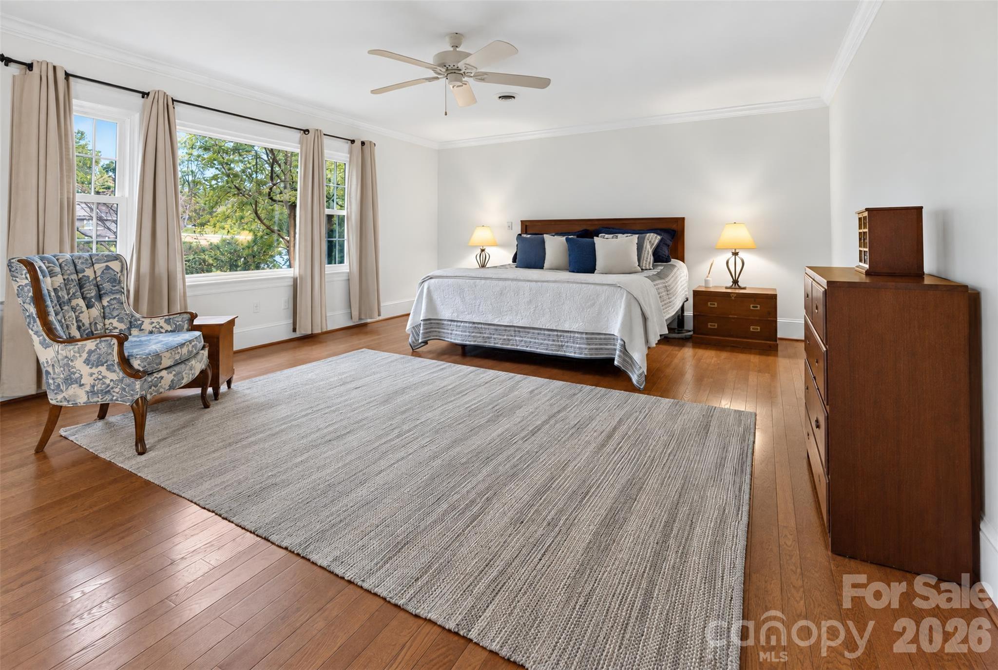 Primary Bedroom Upper Level - 2715 Brevard Road, Hendersonville