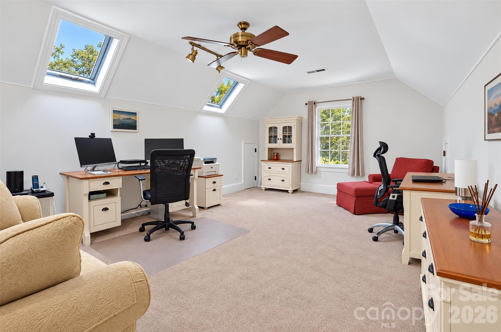 Office above garage - 2715 Brevard Road, Hendersonville