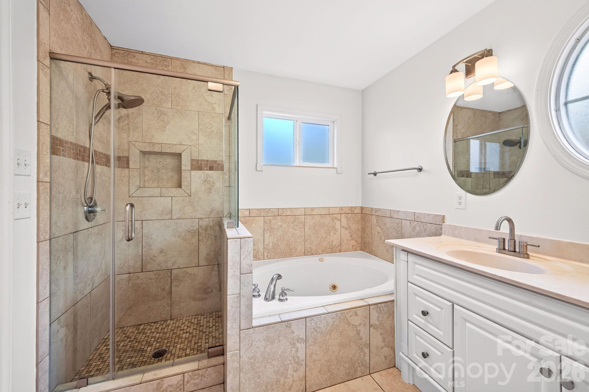 Primary Bath - 16 Pinecroft Road, Asheville