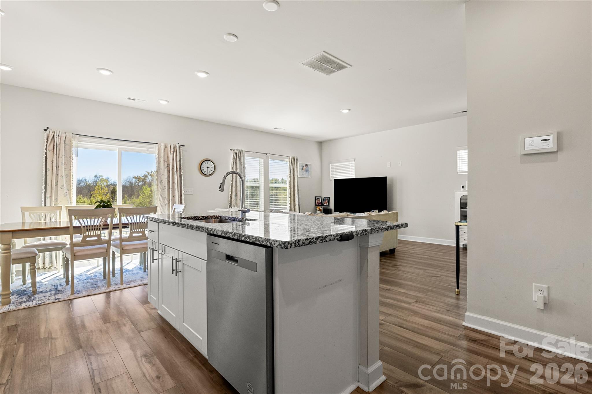 Kitchen/Dining/Living - 333 Hyssop Court, Fort Mill