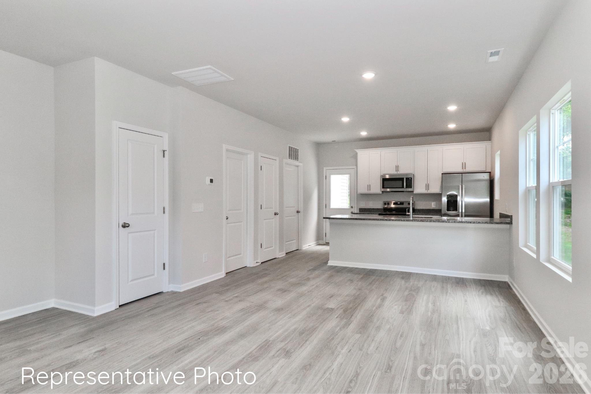 Counter tops will be white quartz. - 517 Kistler Street, Mooresville