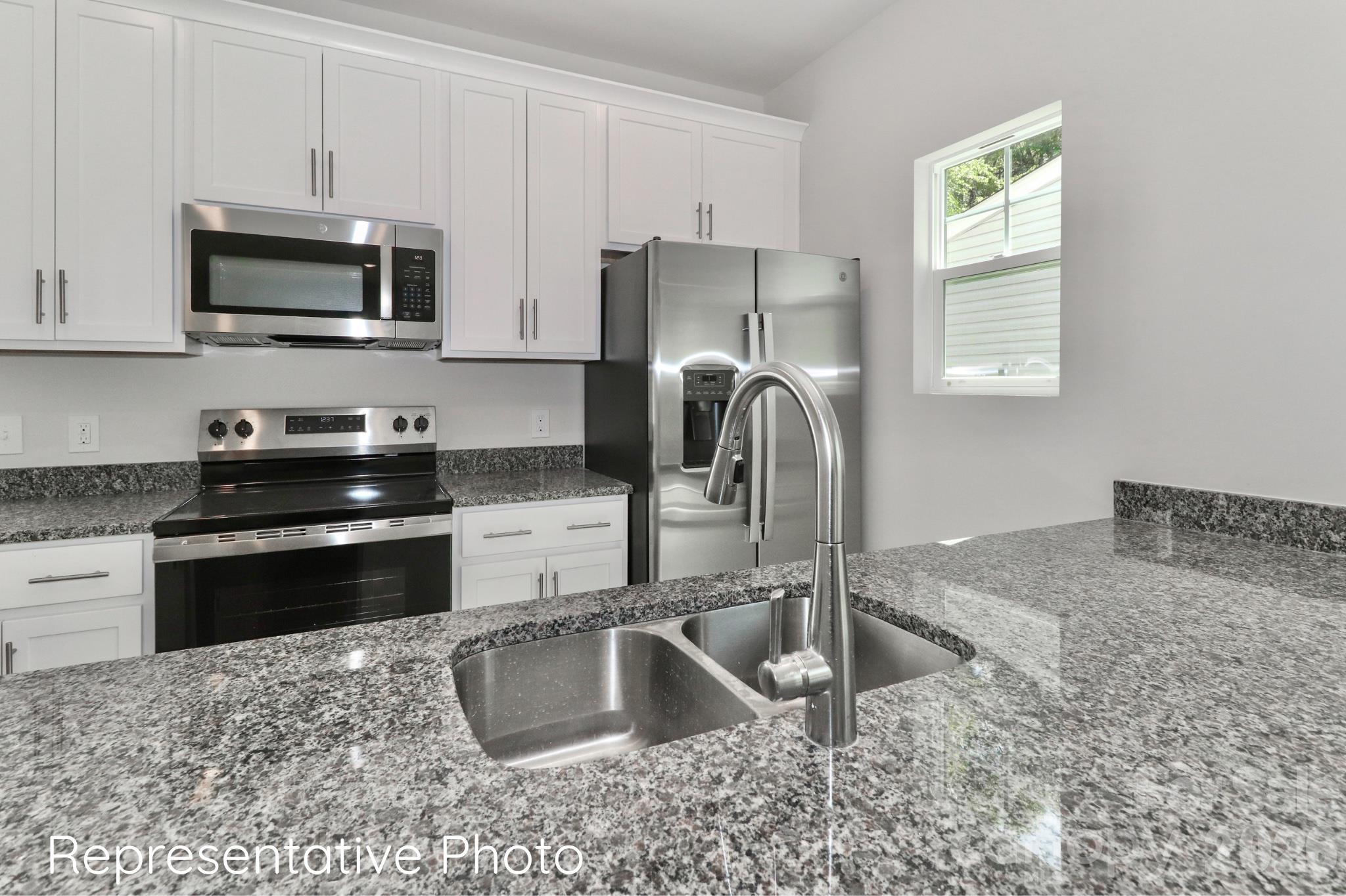 Counter tops will be white quartz. - 517 Kistler Street, Mooresville