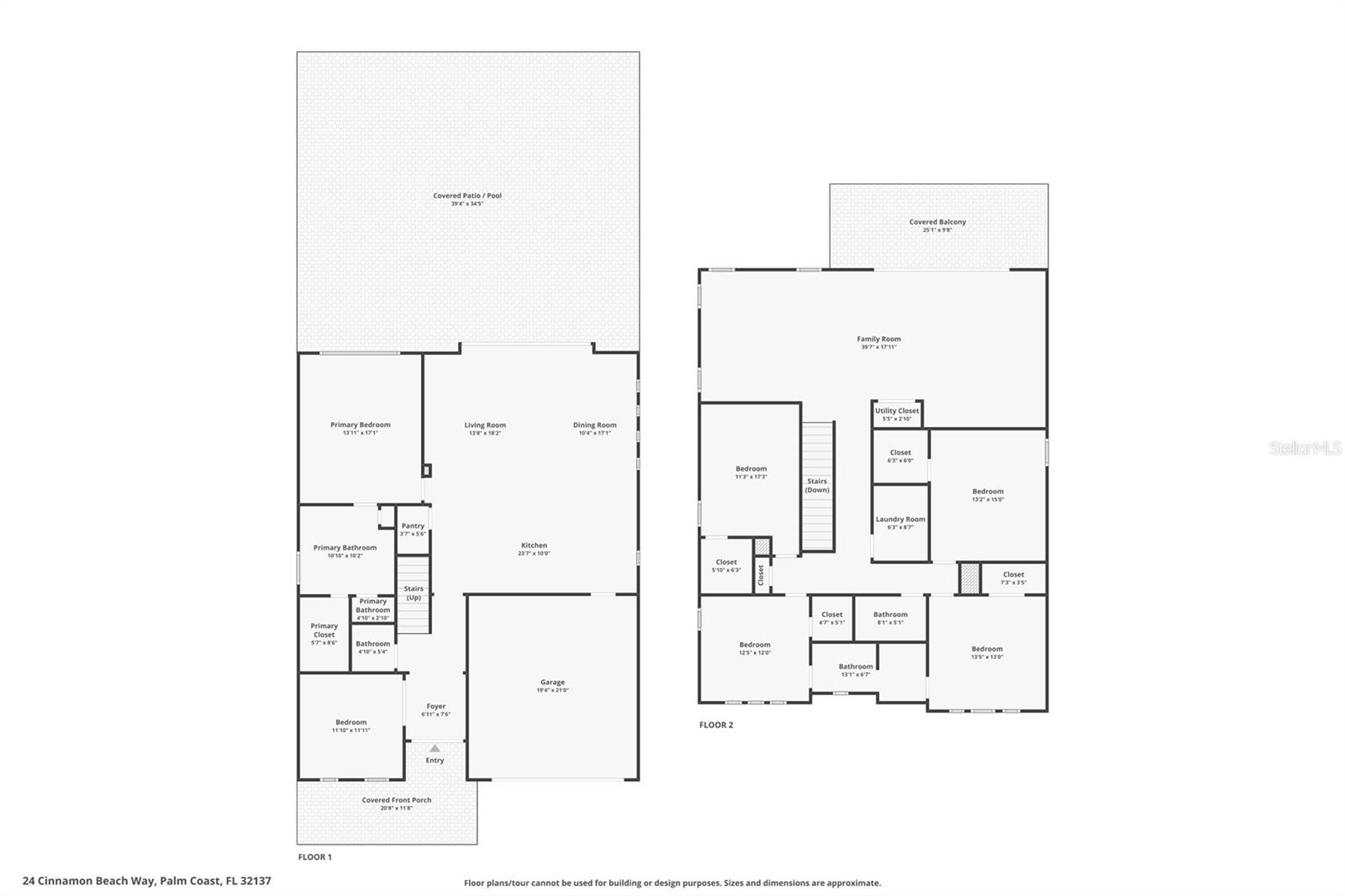 Floor Plan - 24 CINNAMON BEACH WAY, PALM COAST
