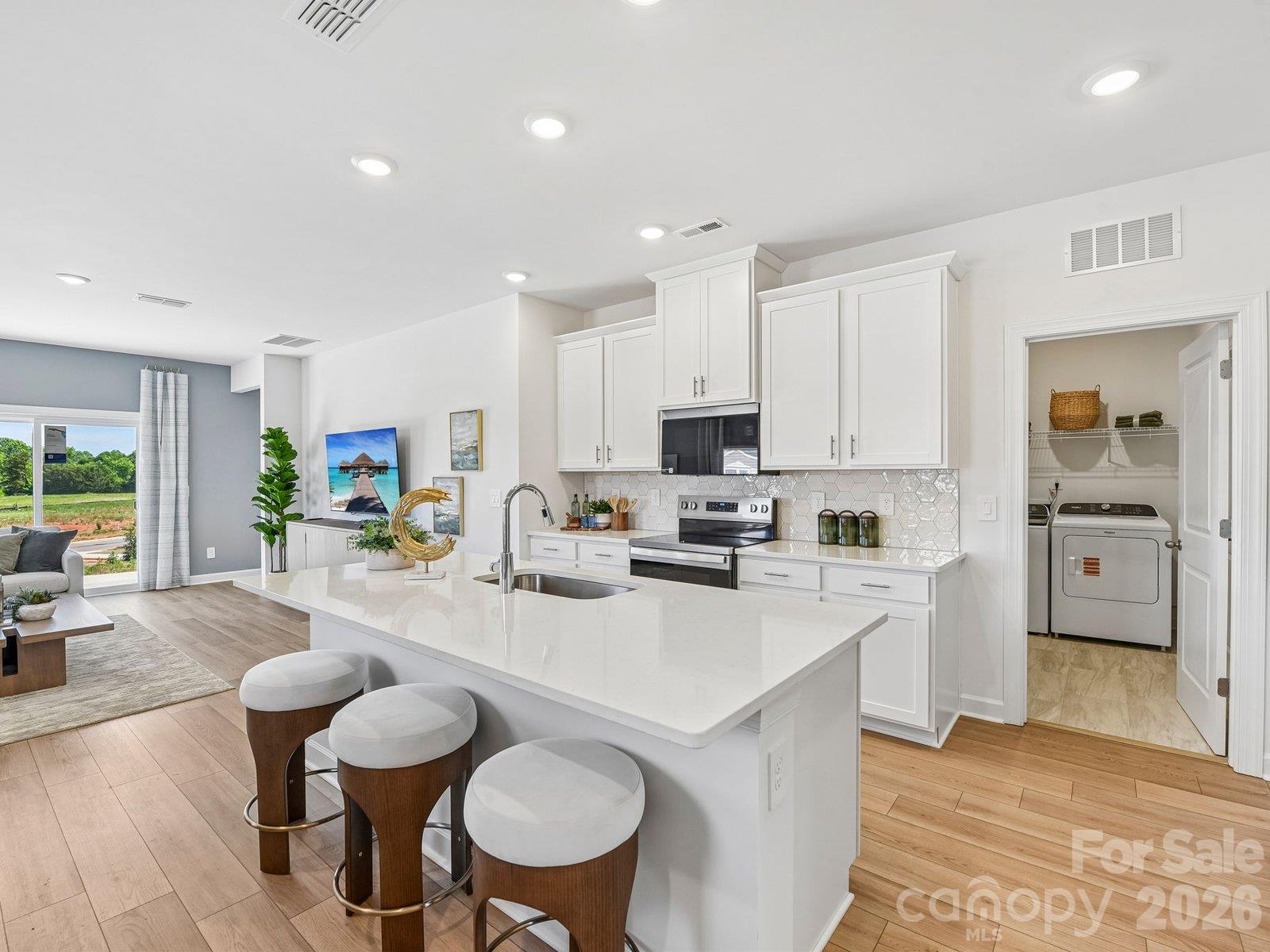 Photo is not of the actual home, but is an inspirational photo of builder’s model home and may depict options, furnishings, and/or decorator features that are not included - 2625 Celestial Drive, Newton