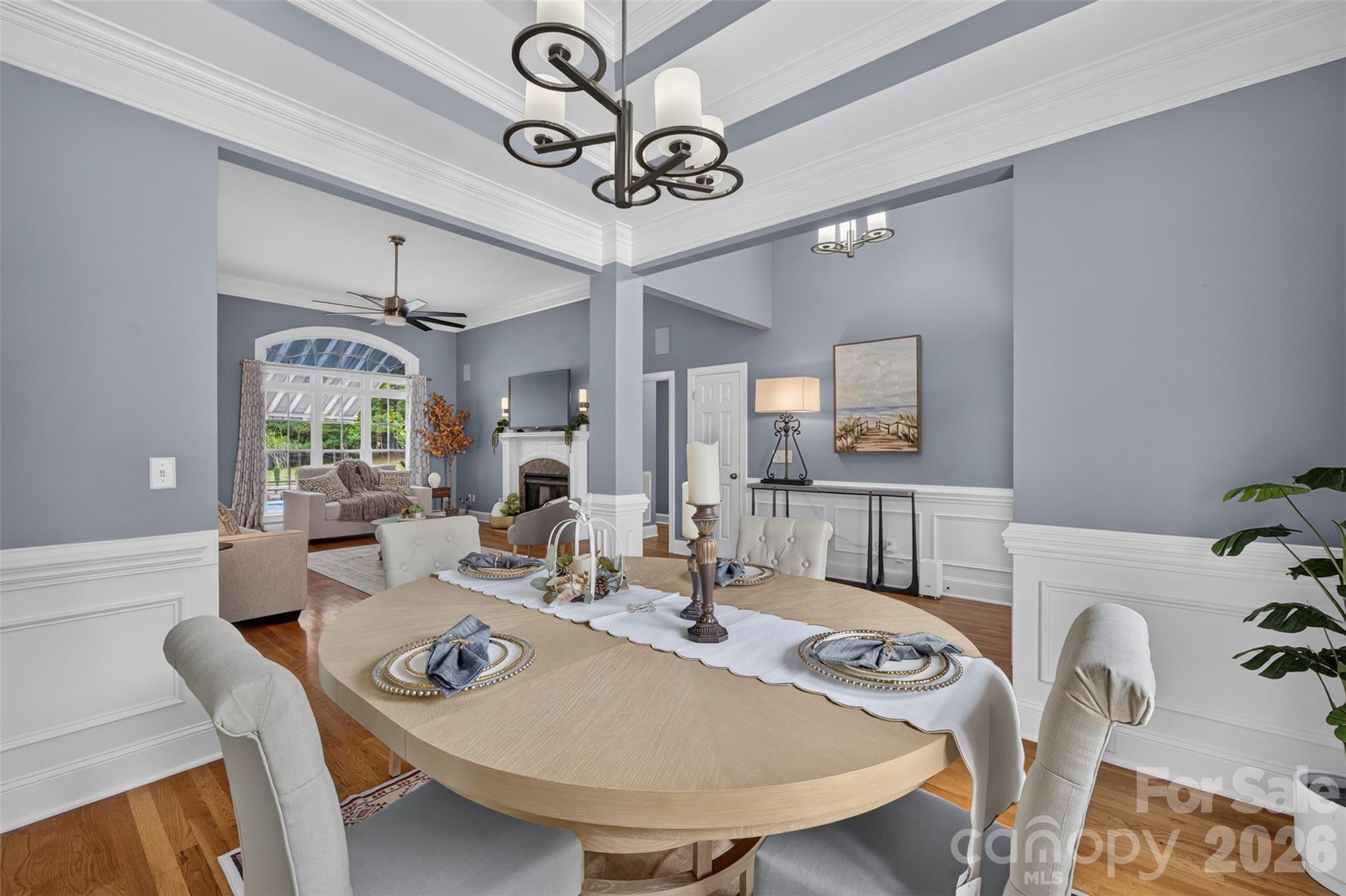 Formal dining room - 122 Maple View Drive, Troutman