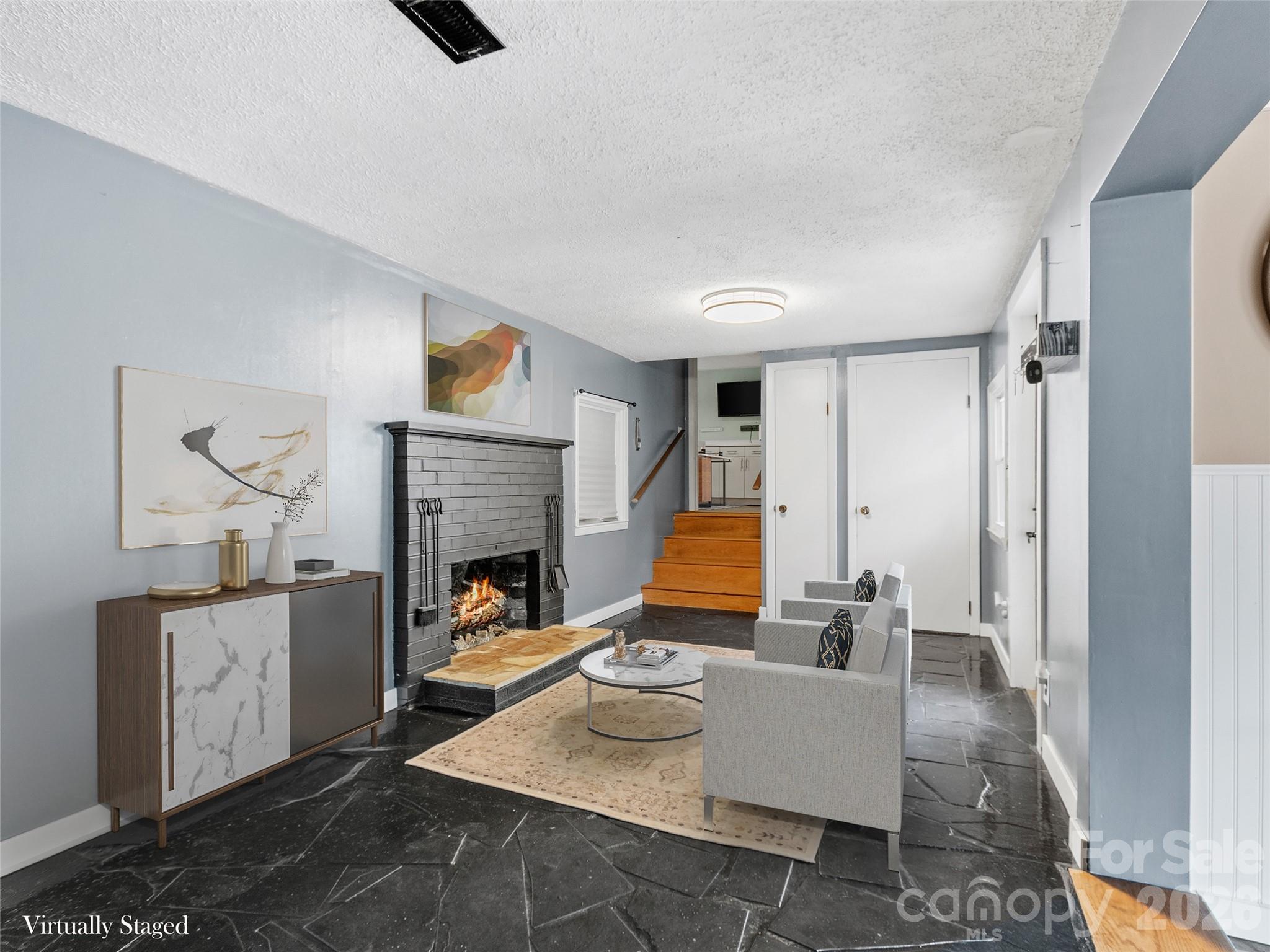 Get cozy by the gas log fireplace! - 12982 US 19W Highway, Burnsville