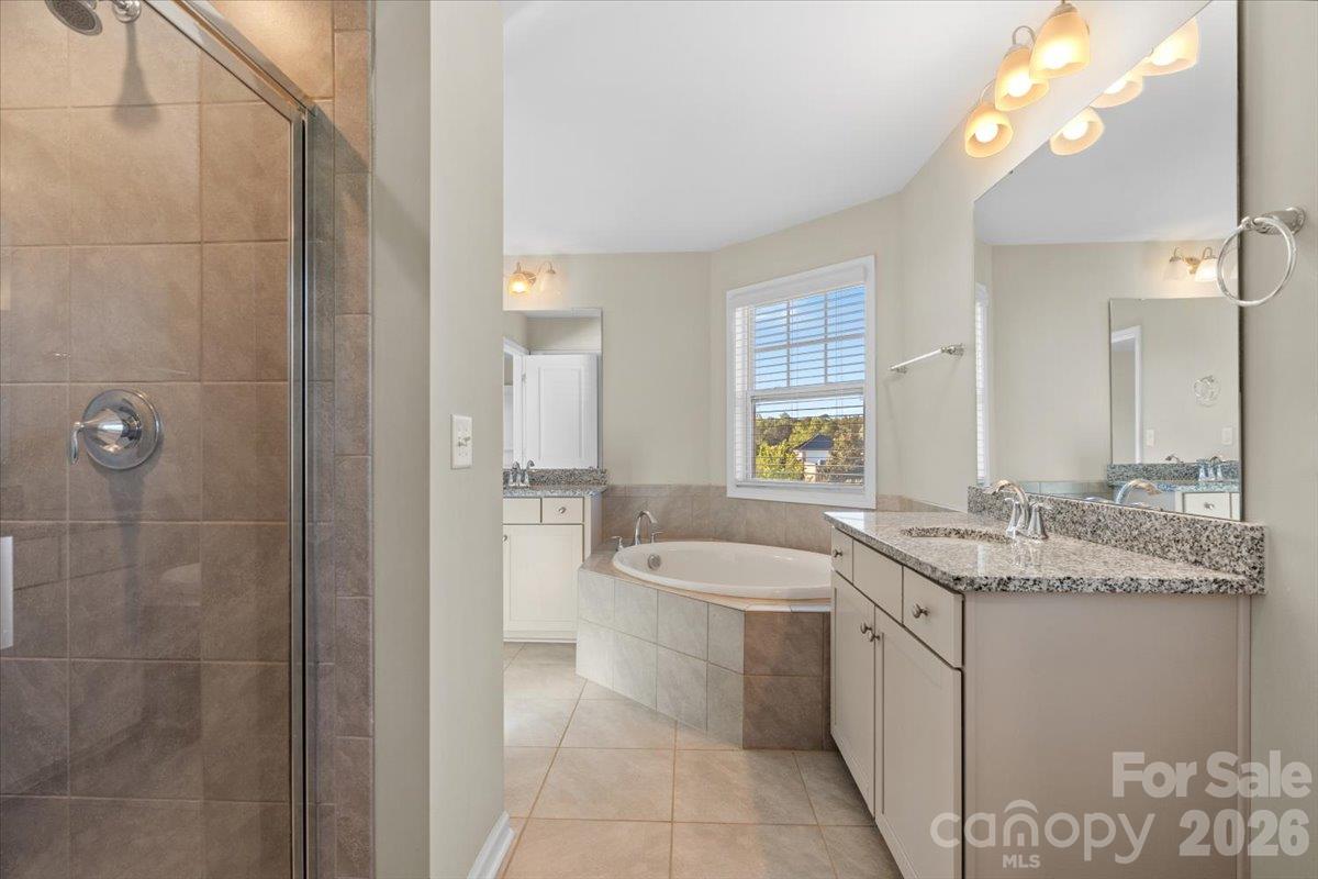 separate shower - 6556 Harris River Way, Charlotte
