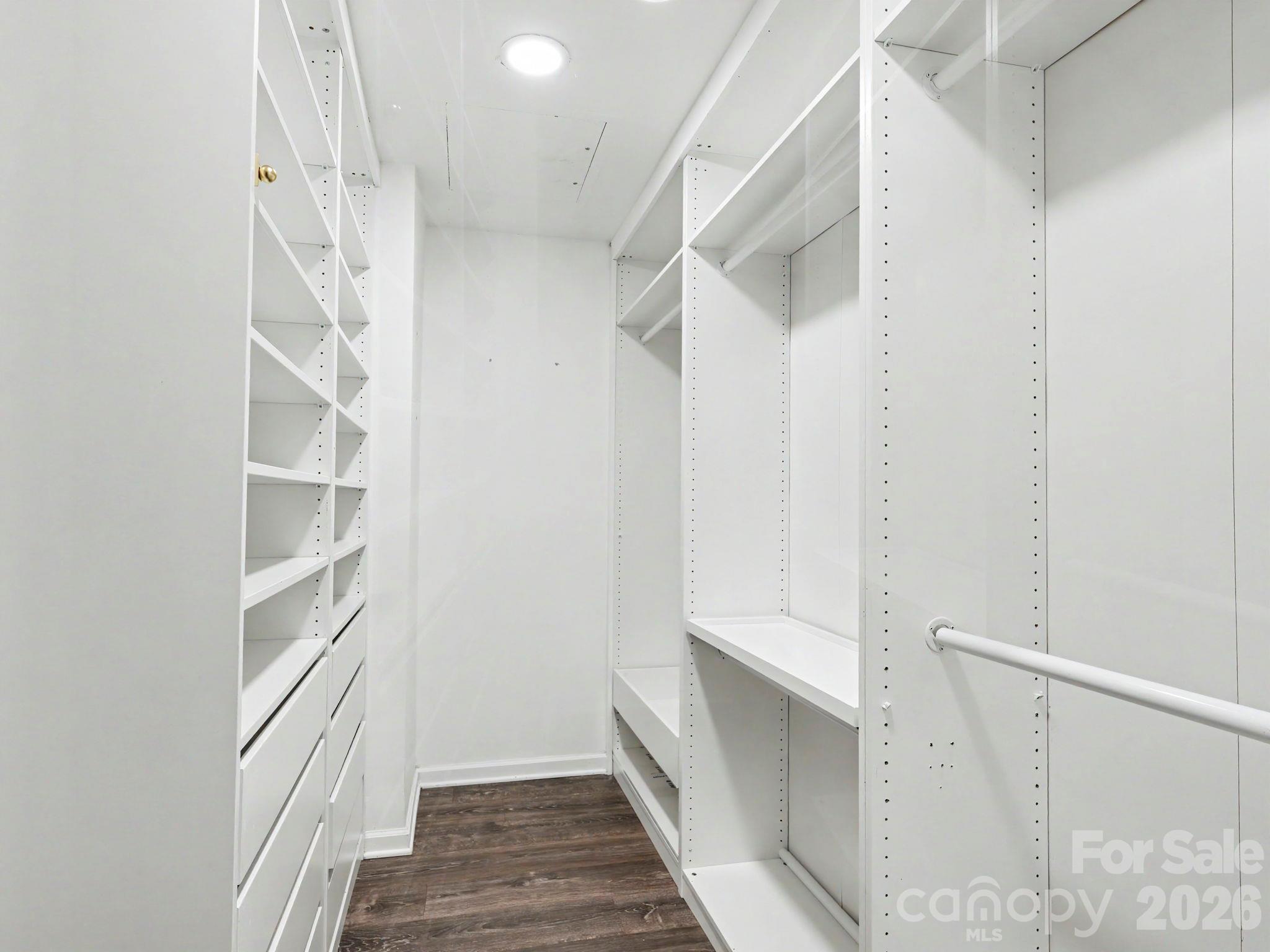 Walk in closet - 6000 Gray Gate Lane, Charlotte