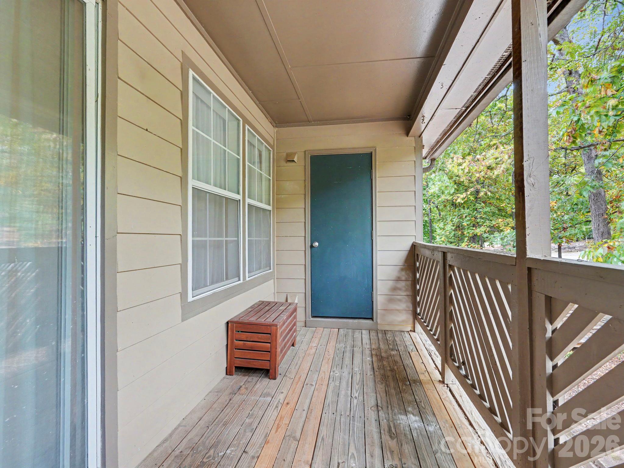 Porch with Storage closet - 6000 Gray Gate Lane, Charlotte