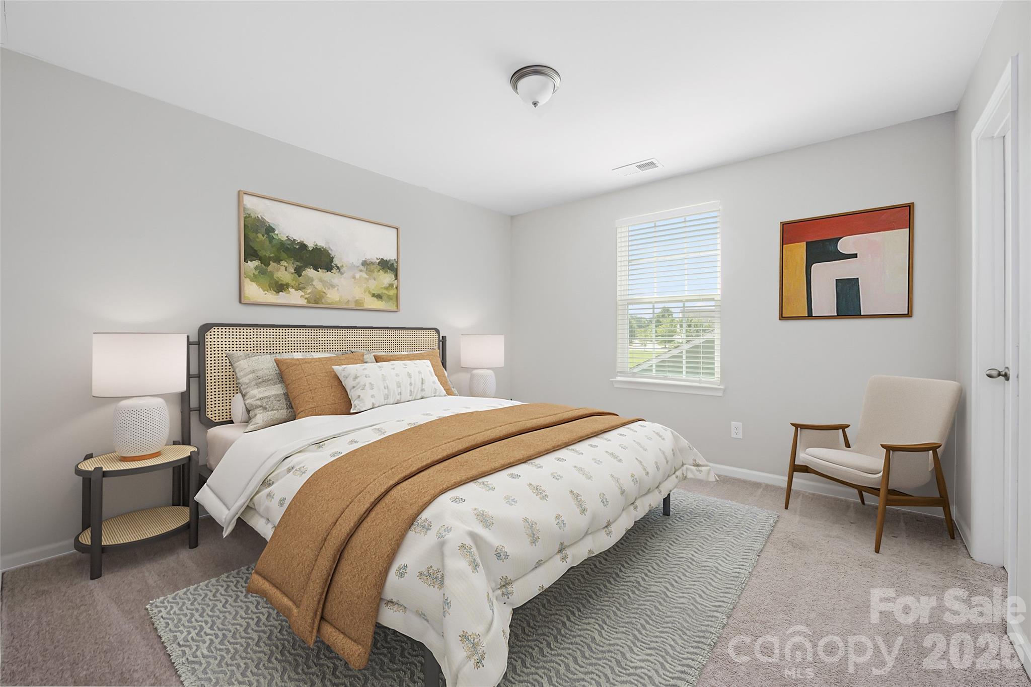 Guest Bed 3 (virtually staged) - 11119 Grenfell Avenue, Huntersville