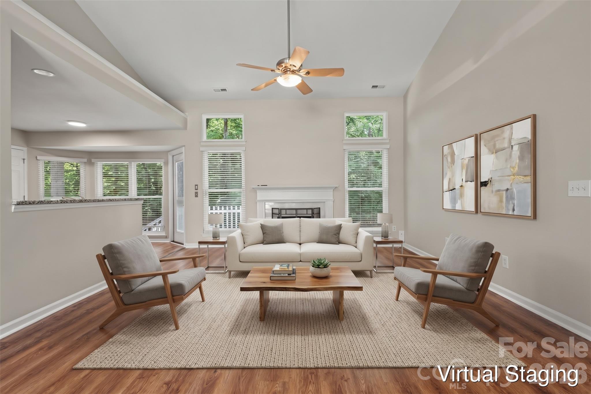 Virtually Staged - 16130 Amber Field Drive, Huntersville