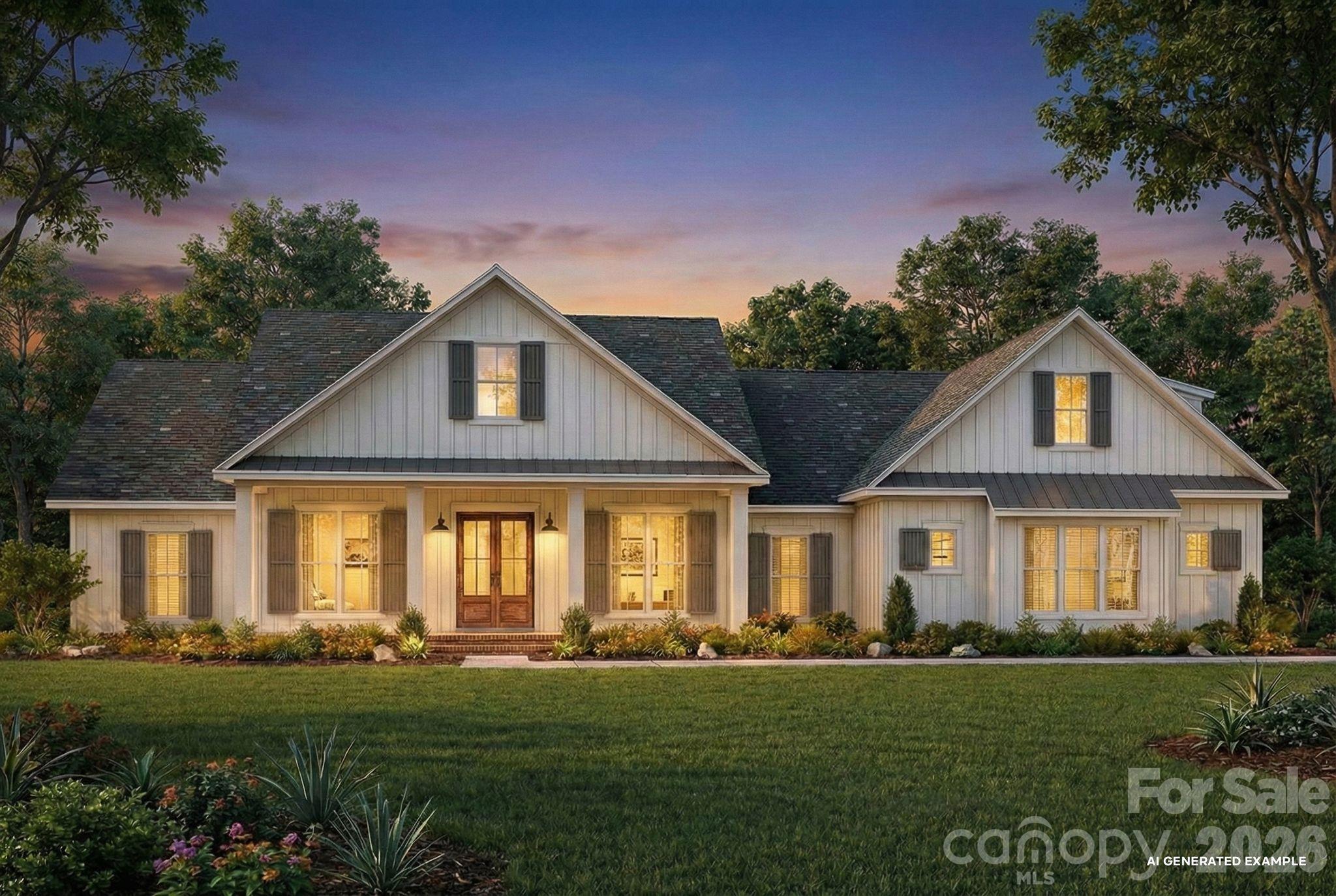 **Rendering of home to be built - LOT 1 Helton Harris Road, Stanley