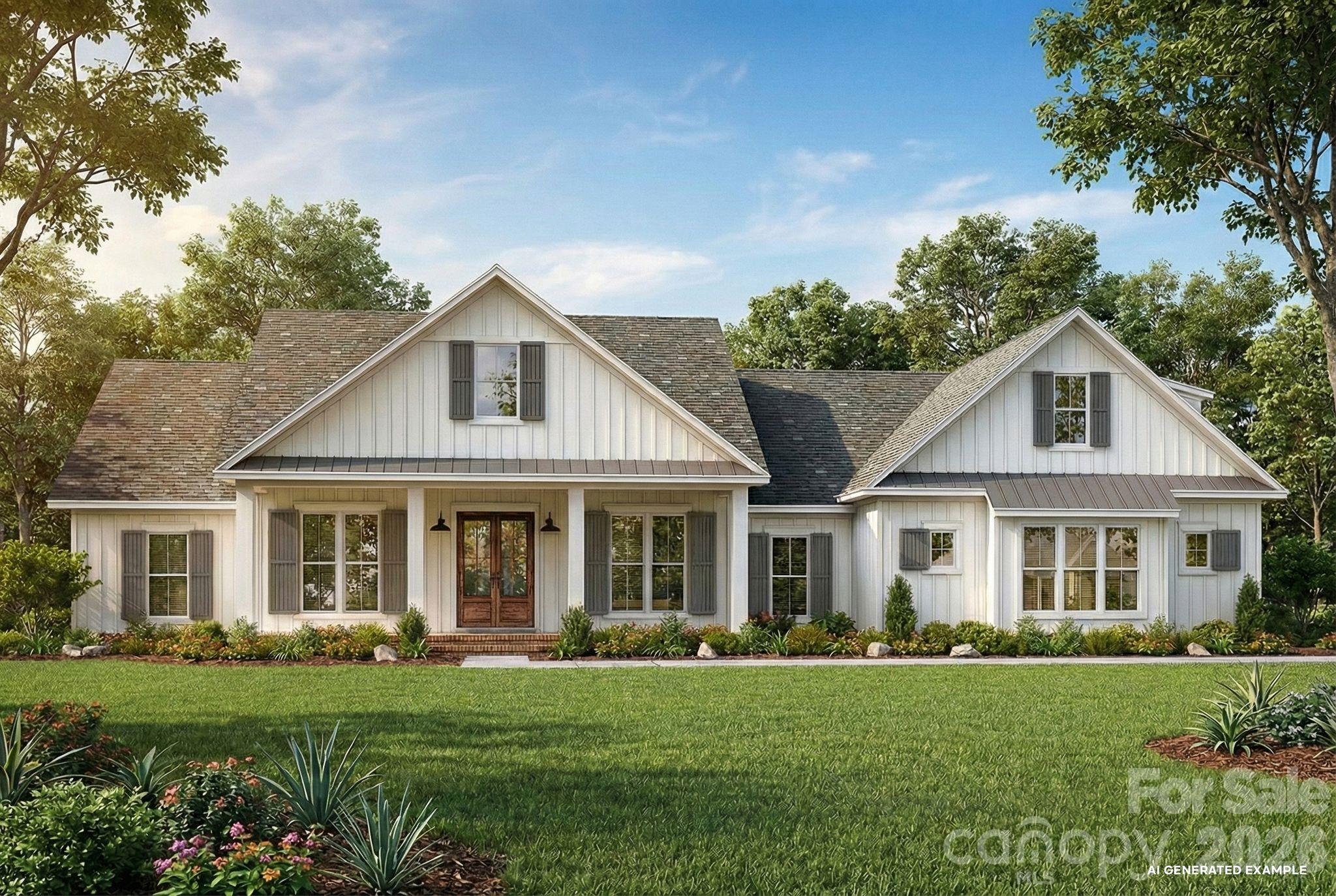 **Rendering of home to be built - LOT 1 Helton Harris Road, Stanley