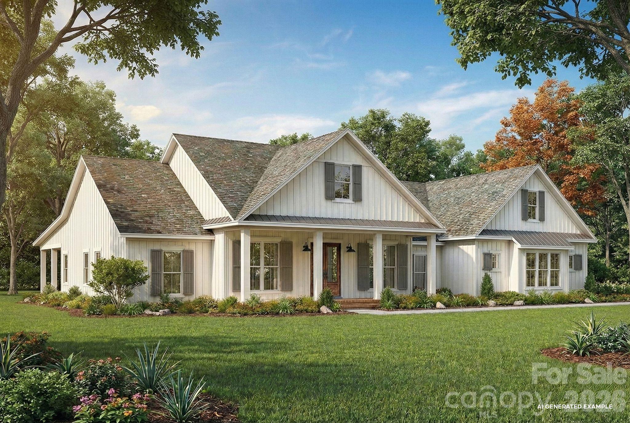 **Rendering of home to be built - LOT 1 Helton Harris Road, Stanley
