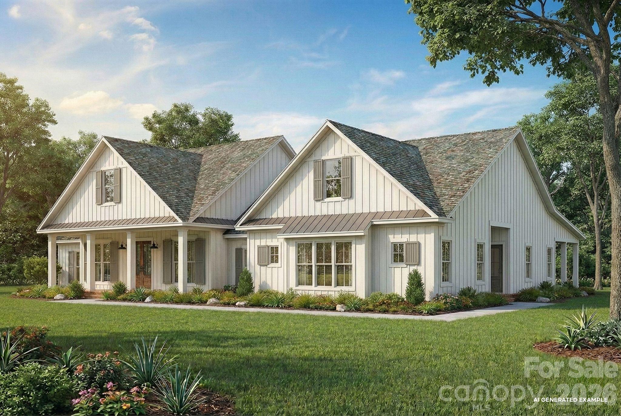 **Rendering of home to be built - LOT 1 Helton Harris Road, Stanley