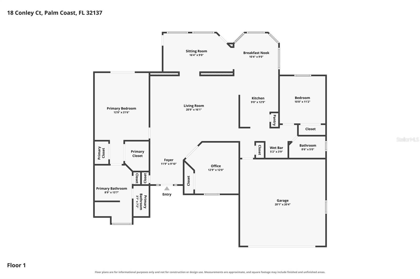 Single Family Residence at 18 CONLEY CT, PALM COAST, photo 63 of 63