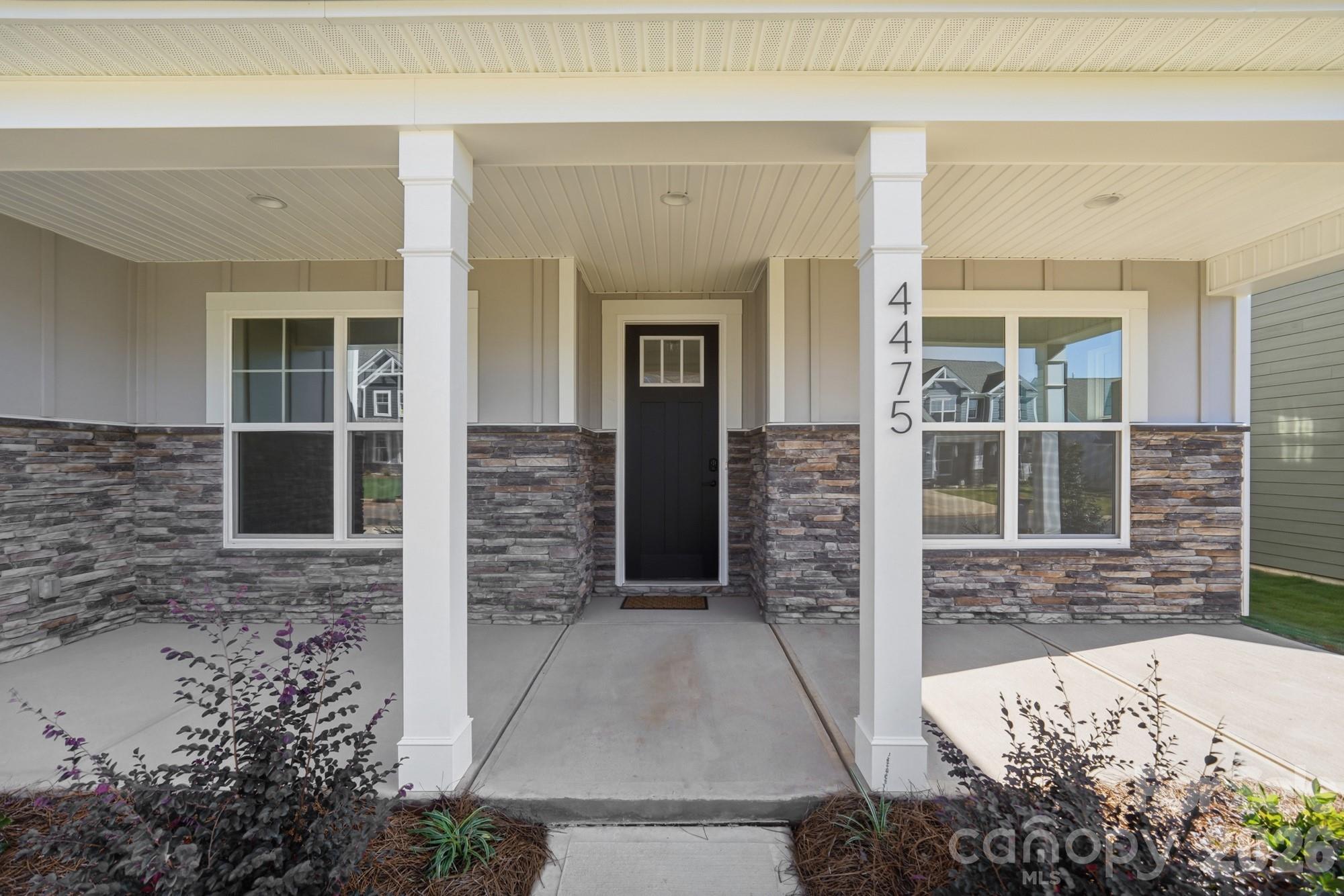 Front porch - 4475 Blue Mound Court, Stanley