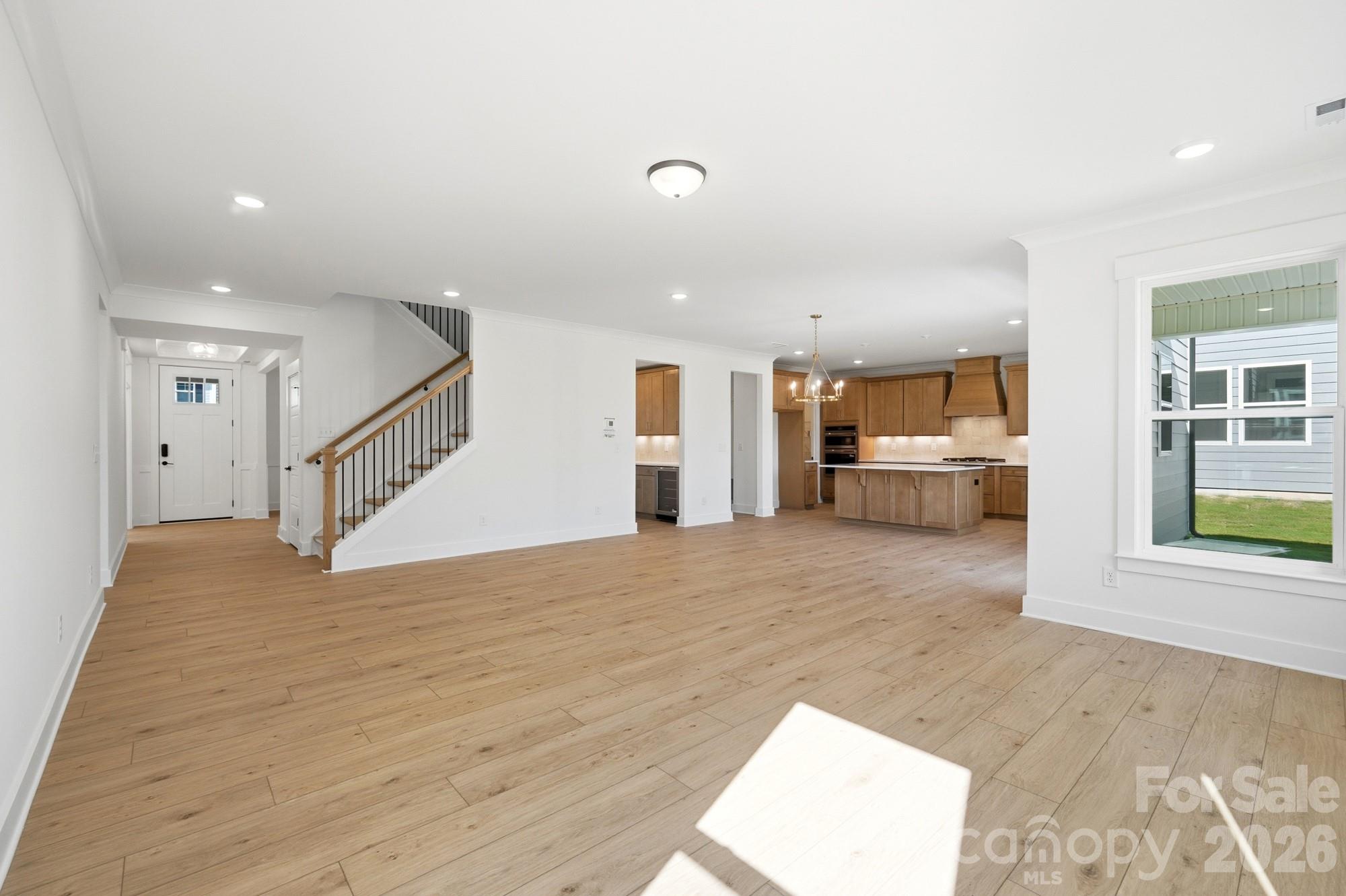 Family Room - 4475 Blue Mound Court, Stanley