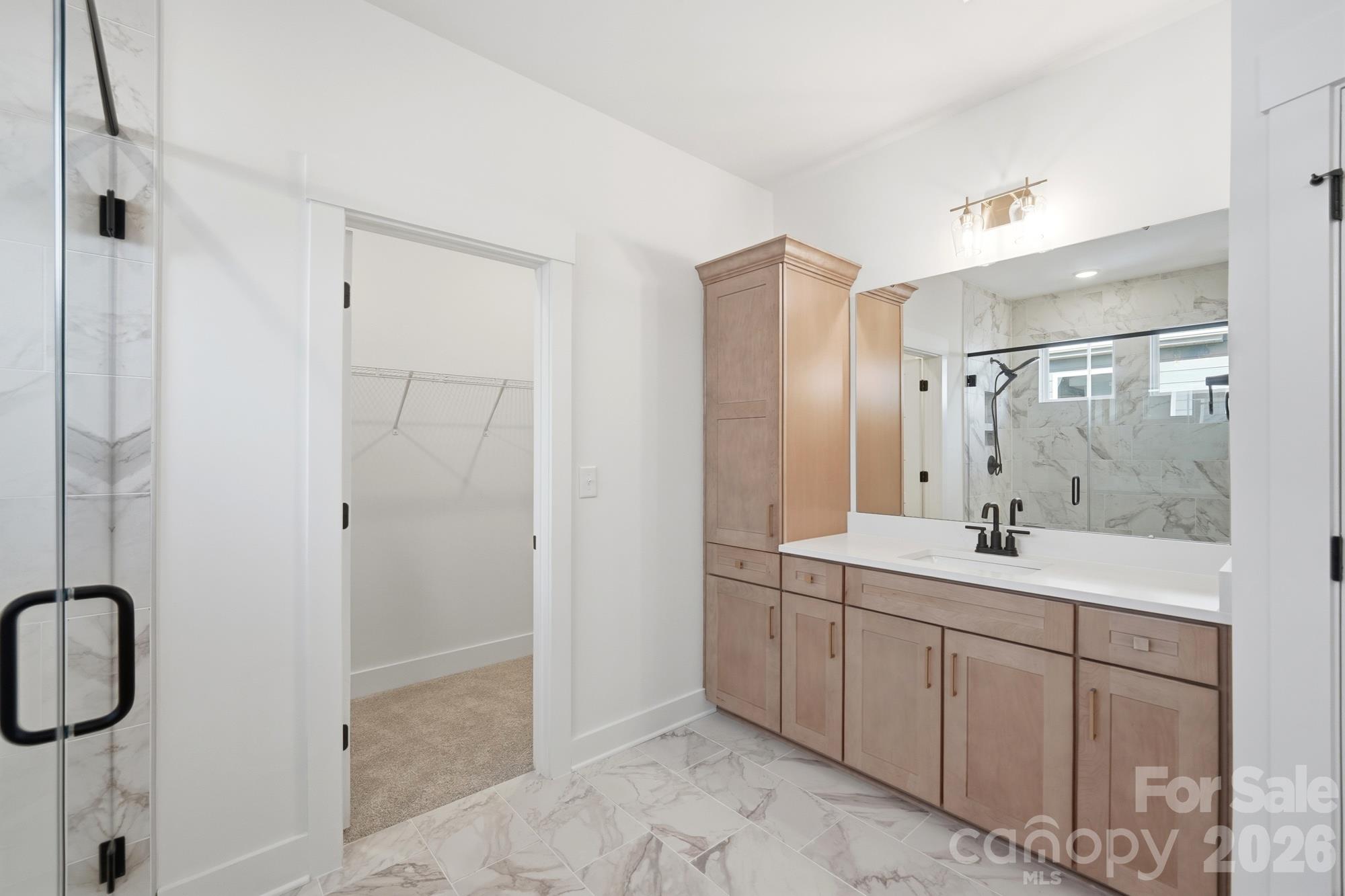 Primary Bathroom - 4475 Blue Mound Court, Stanley