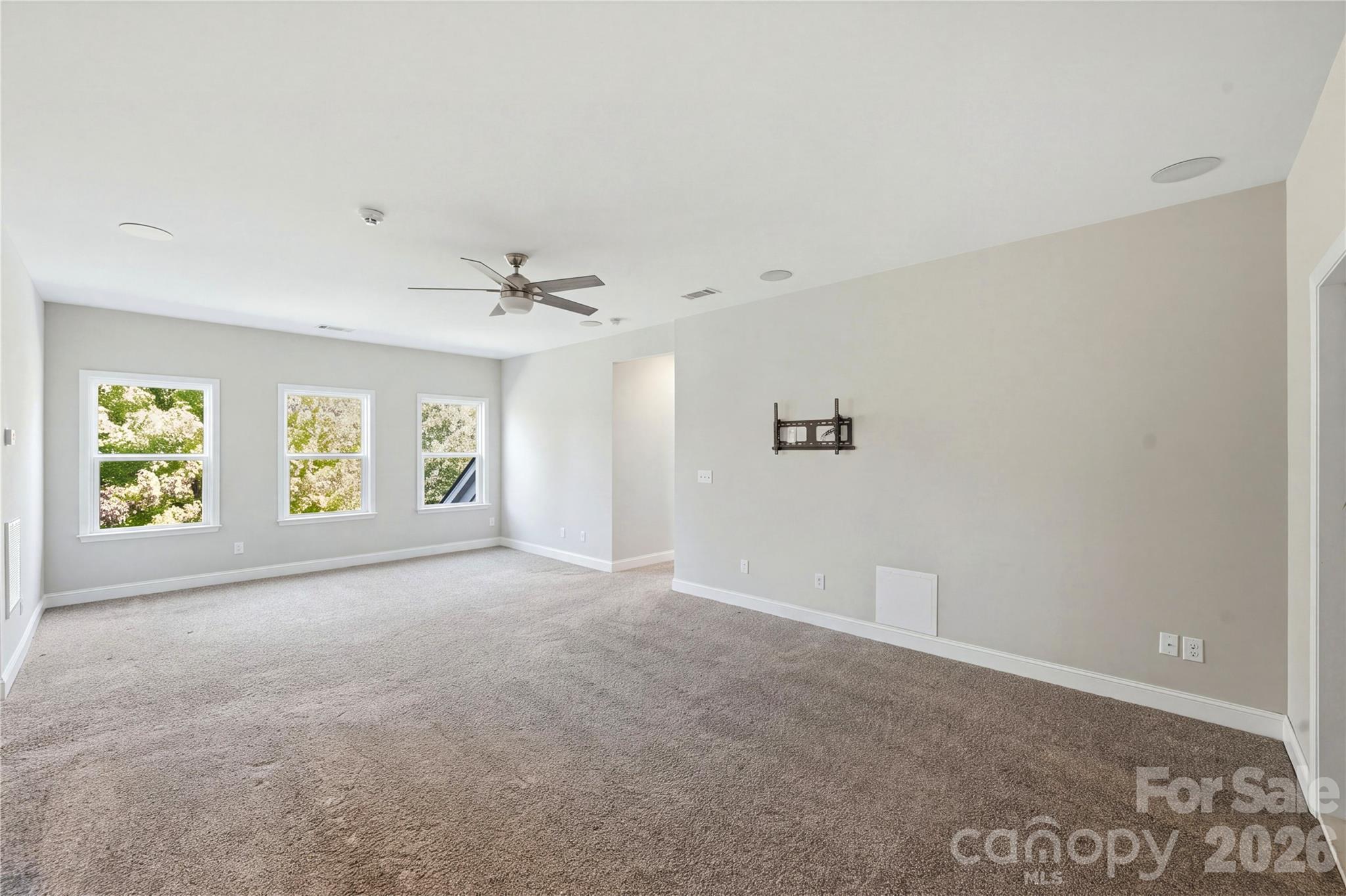 Large Open Loft can be used for so many options - 2nd Family room, workout room, playroom or what ever you desire - 8719 Shadetree Street, Huntersville