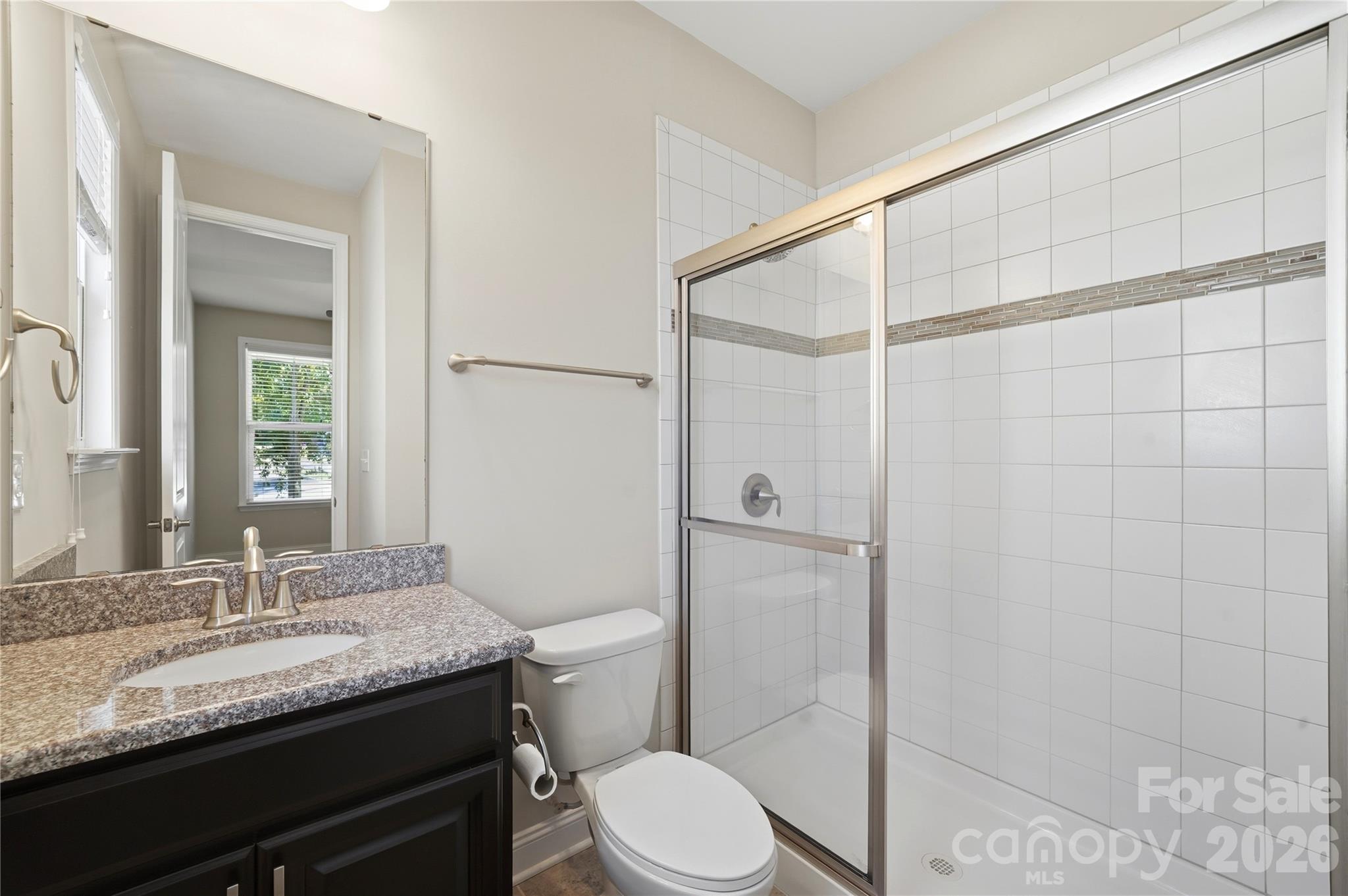 1st floor guest bath - 8719 Shadetree Street, Huntersville