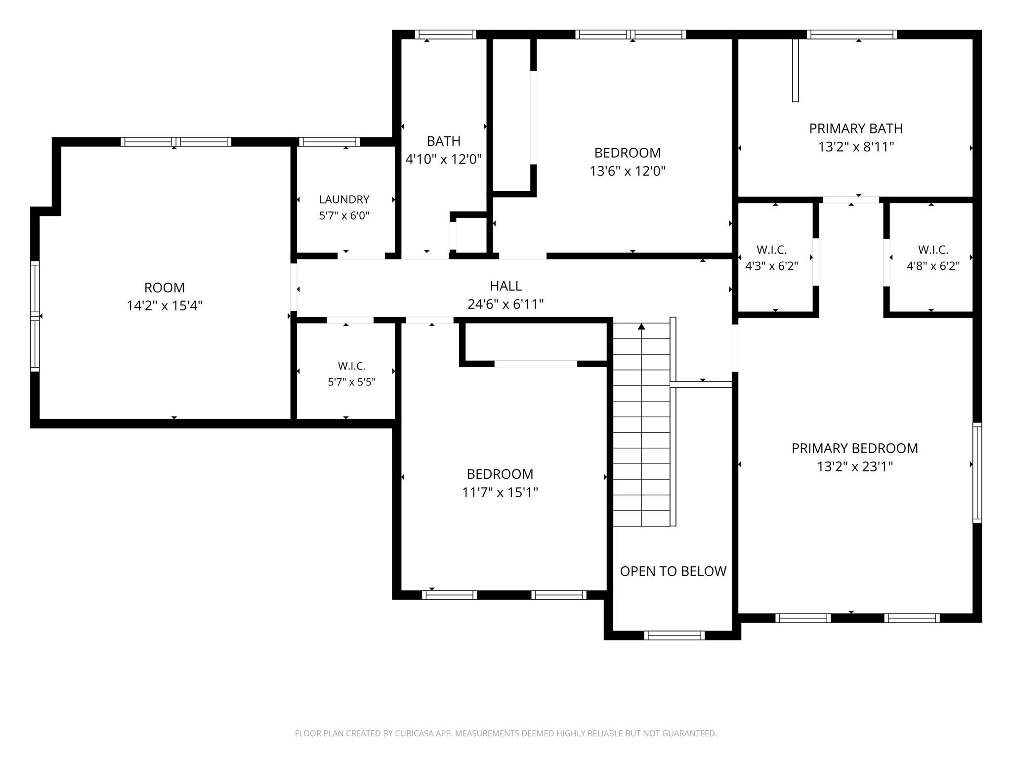 Second Floor Floor Plan410 Whitefriars LaneMatthews, NC 28105 - 410 Whitefriars Lane, Matthews
