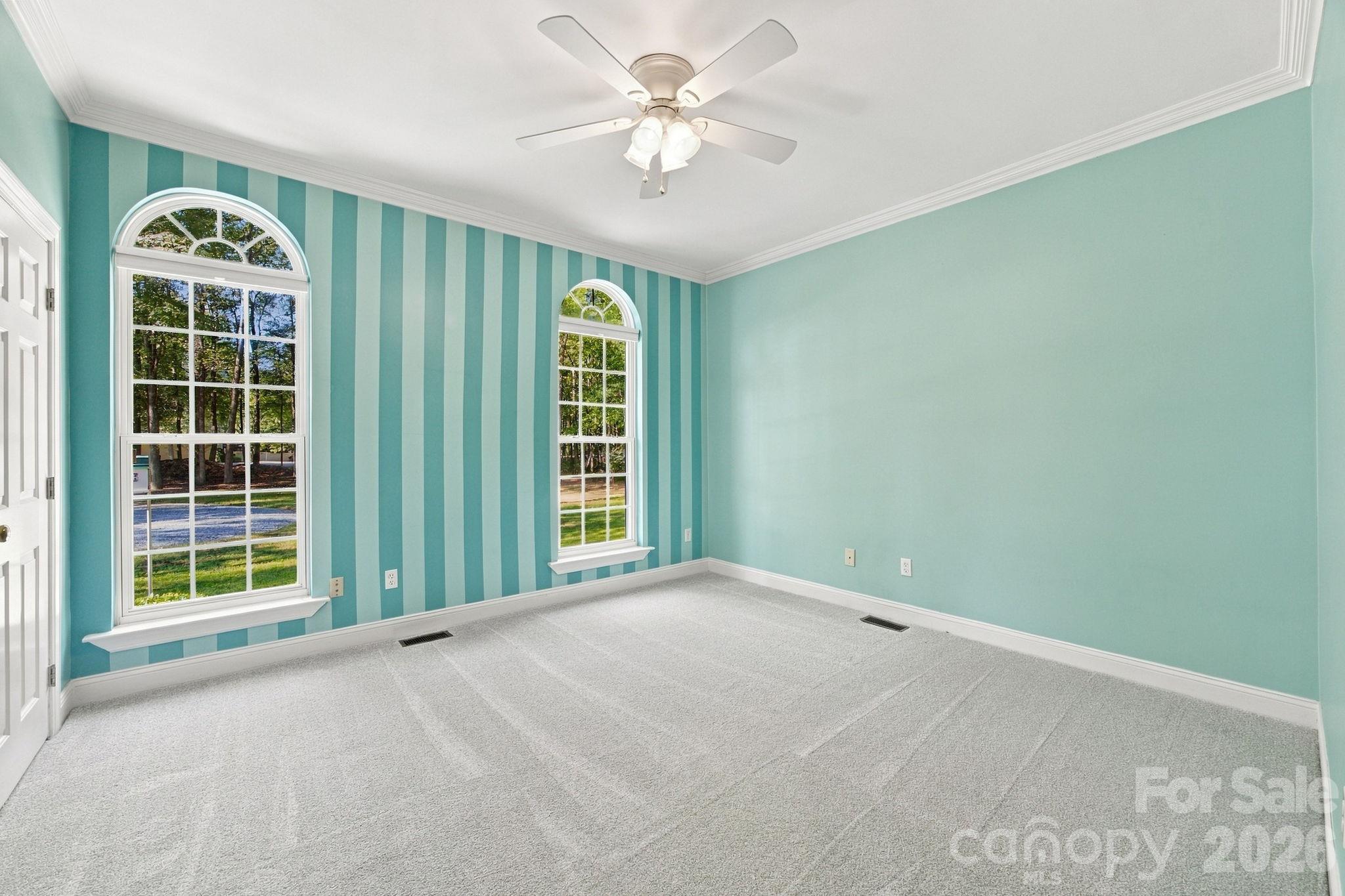 First bedroom at left of foyer. - 6611 Providence Road S, Waxhaw