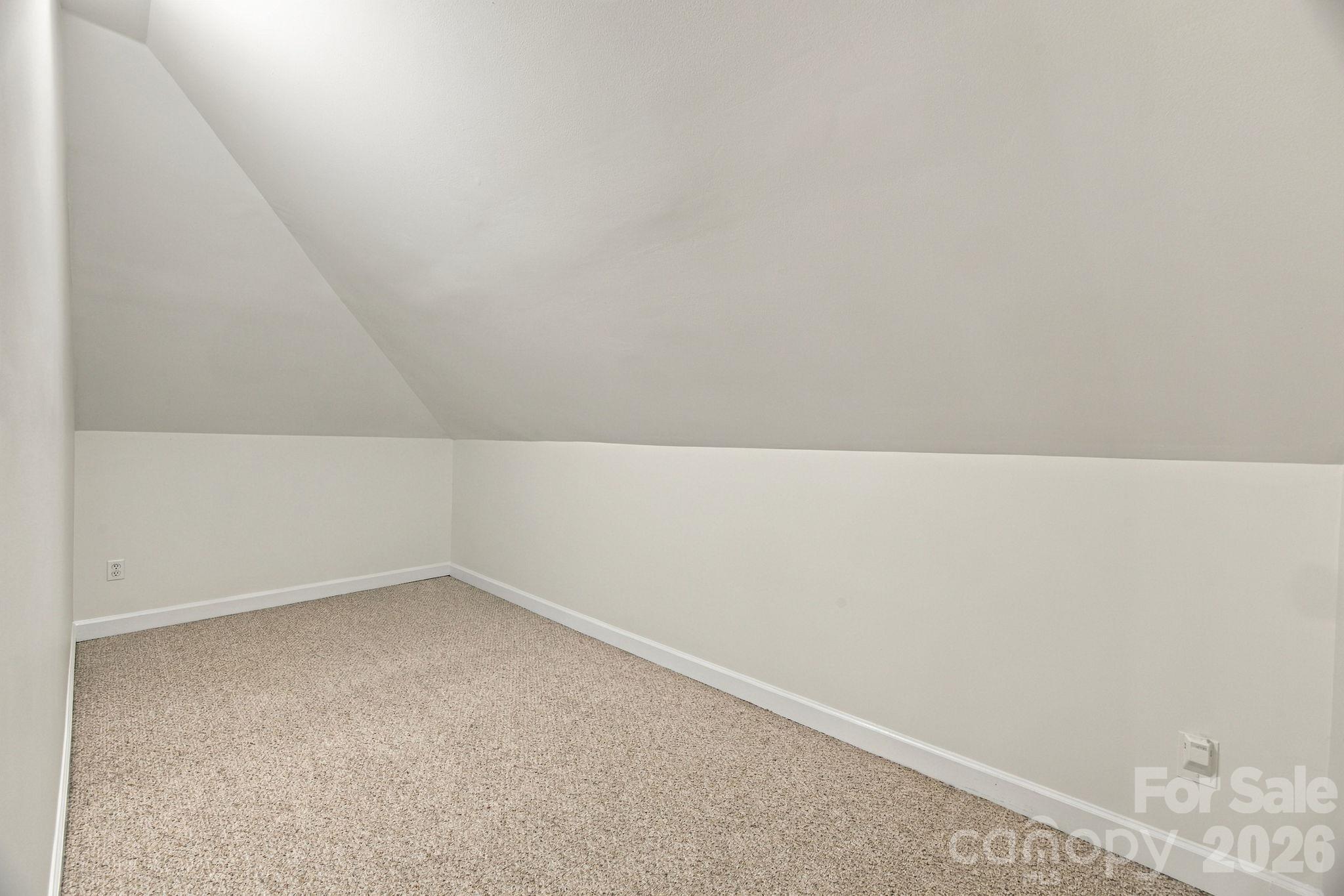 Upper level storage room. - 6611 Providence Road S, Waxhaw