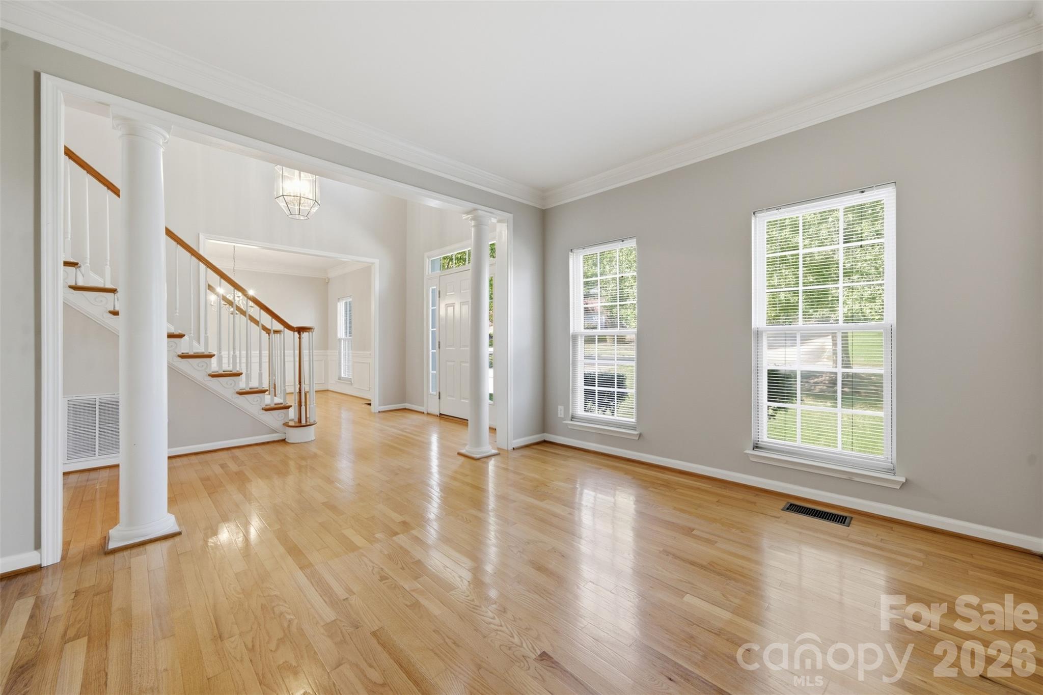 Office or formal living room - 6211 Chavel Lane, Charlotte