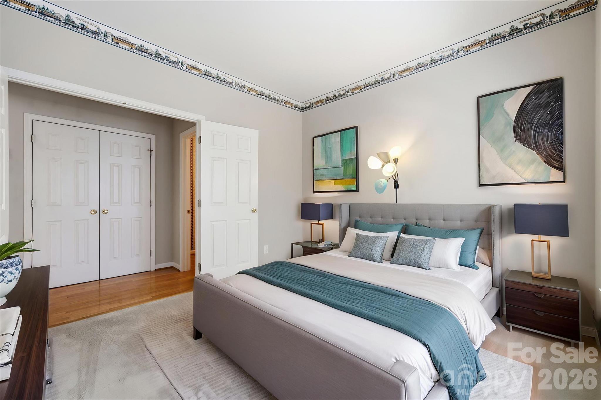 Virtually staged office/5th bedroom on 1st floor - 6211 Chavel Lane, Charlotte