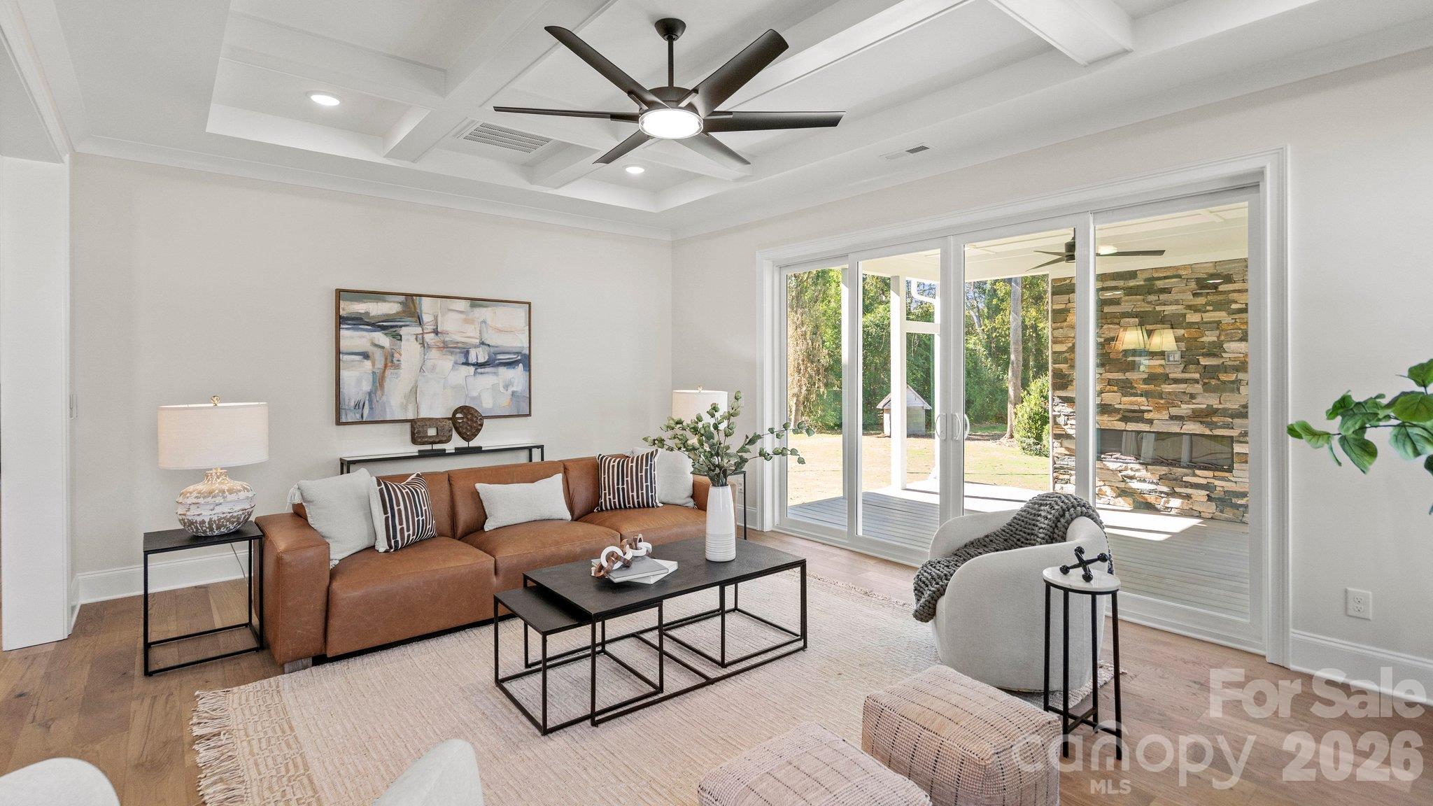 family room - 6918 Alexander Road, Charlotte