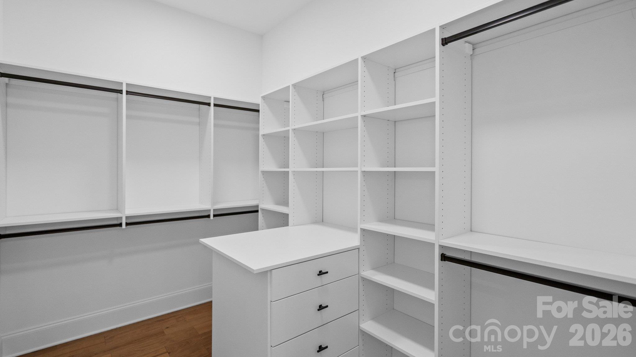 primary closet - 6918 Alexander Road, Charlotte