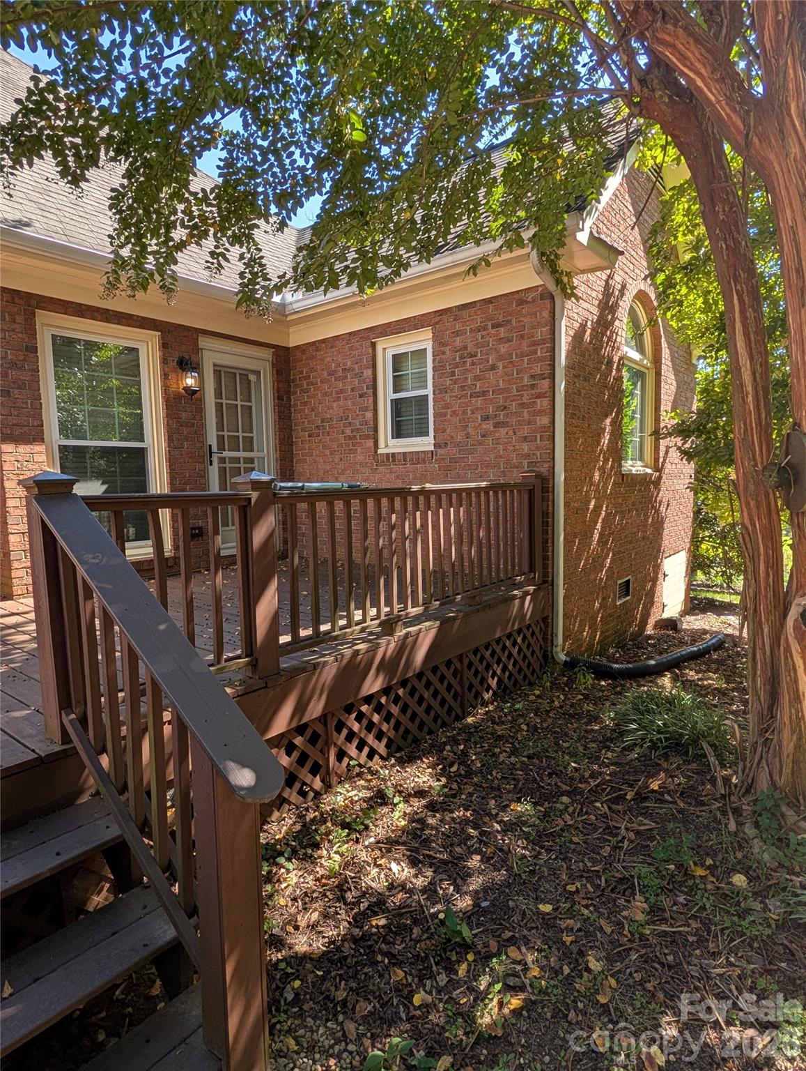 Another view of back deck - 890 Lyerly Ridge Road NW, Concord