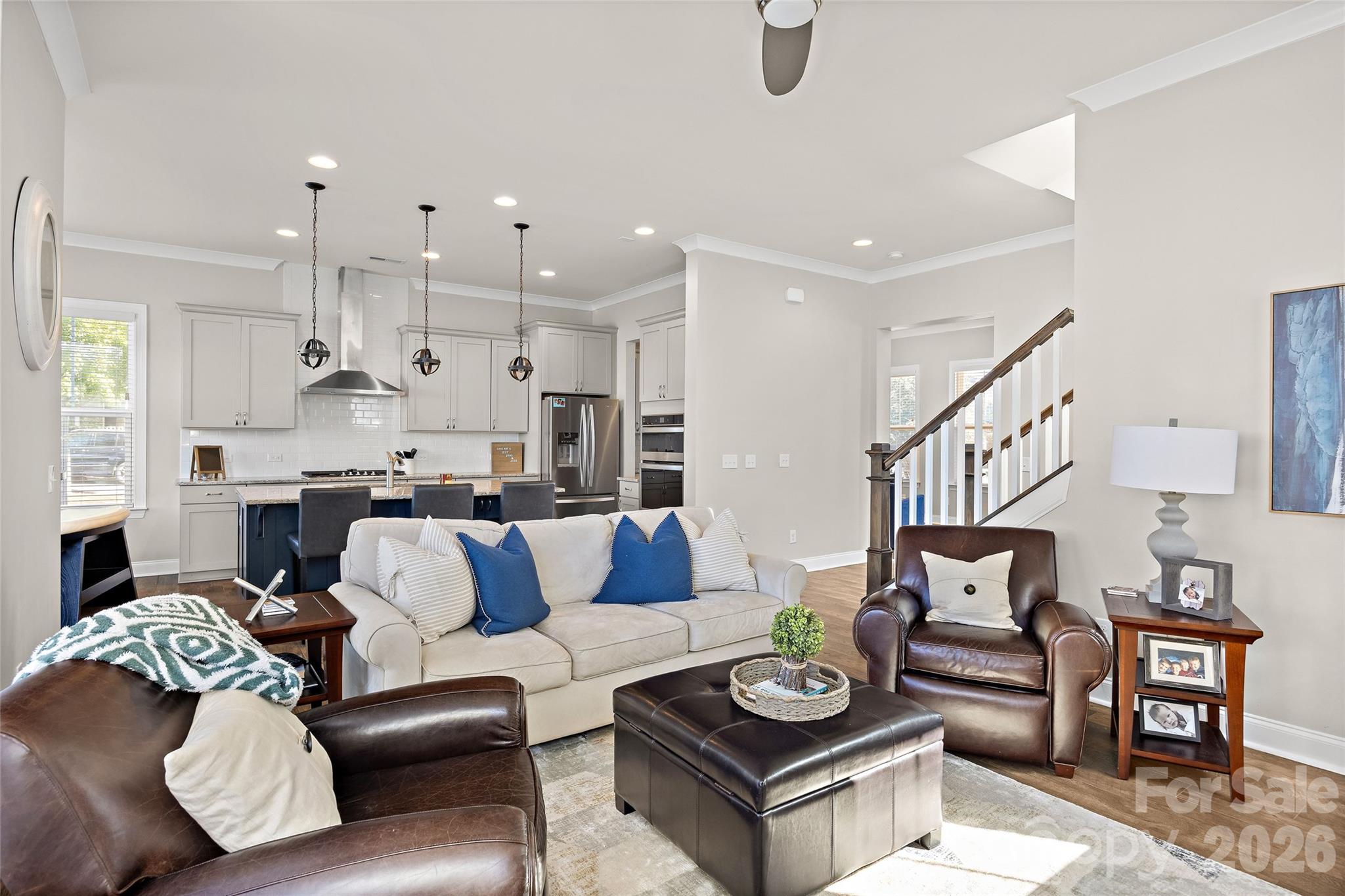 Light-filled Open Concept Living Space - 1557 Cedar Park Drive, Pineville
