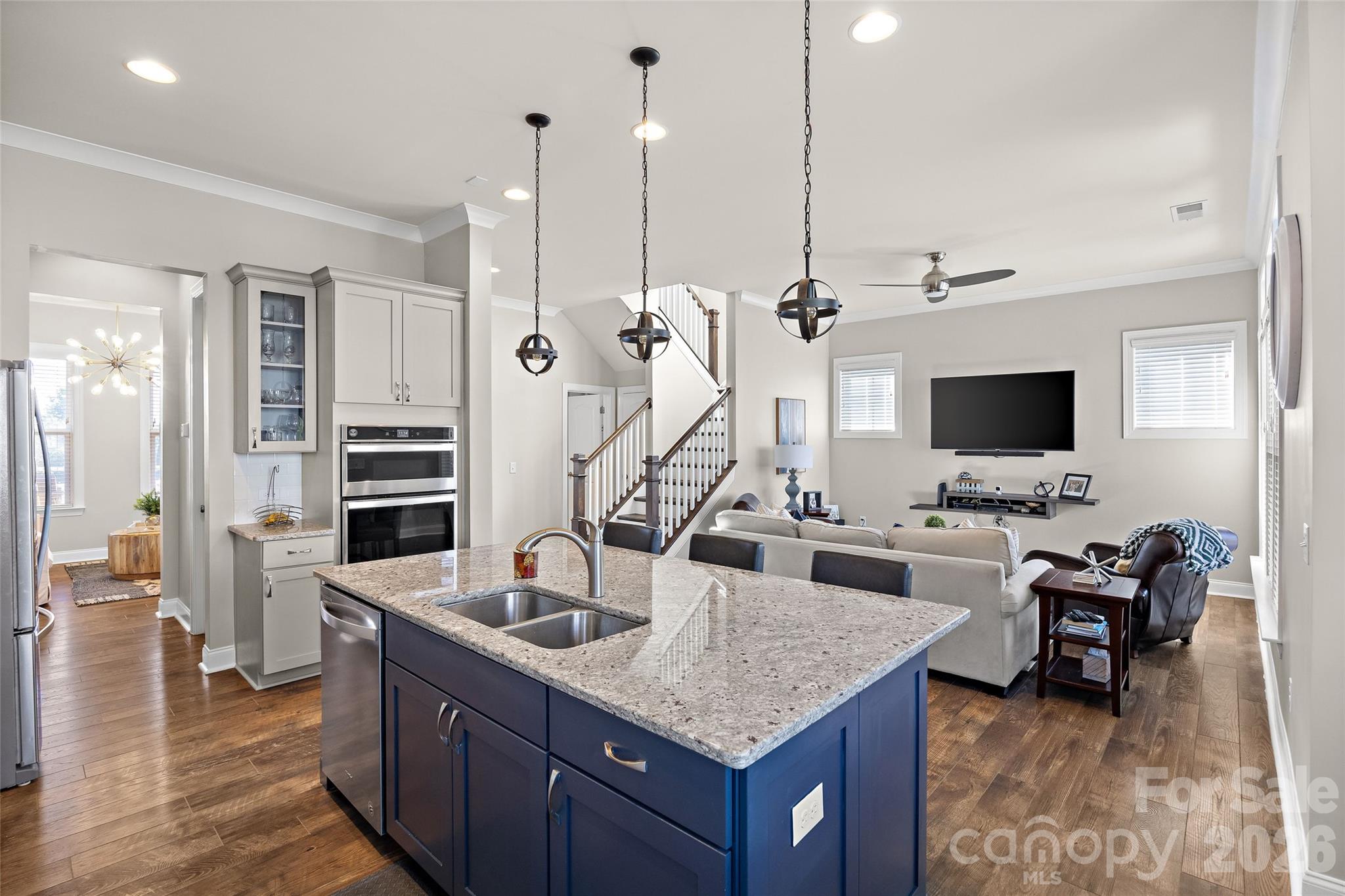 Spacious Main Living Area Perfect for Entertaining - 1557 Cedar Park Drive, Pineville