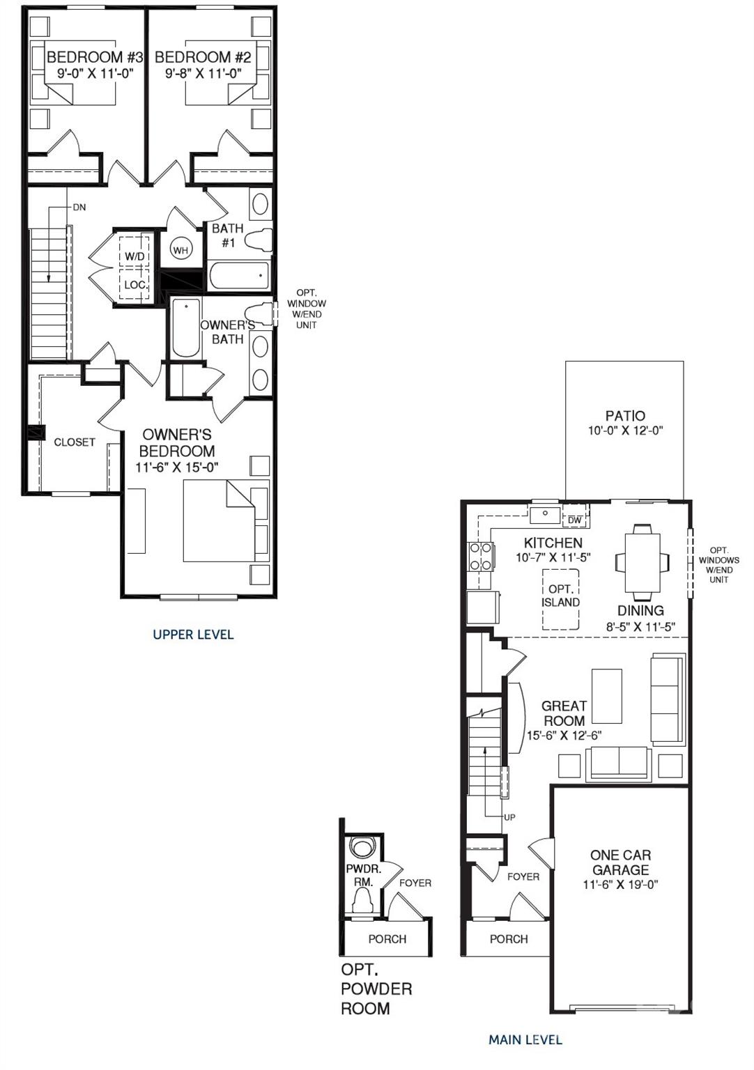 Poplar Floorplan - 5215 Macvittie Lane, Charlotte