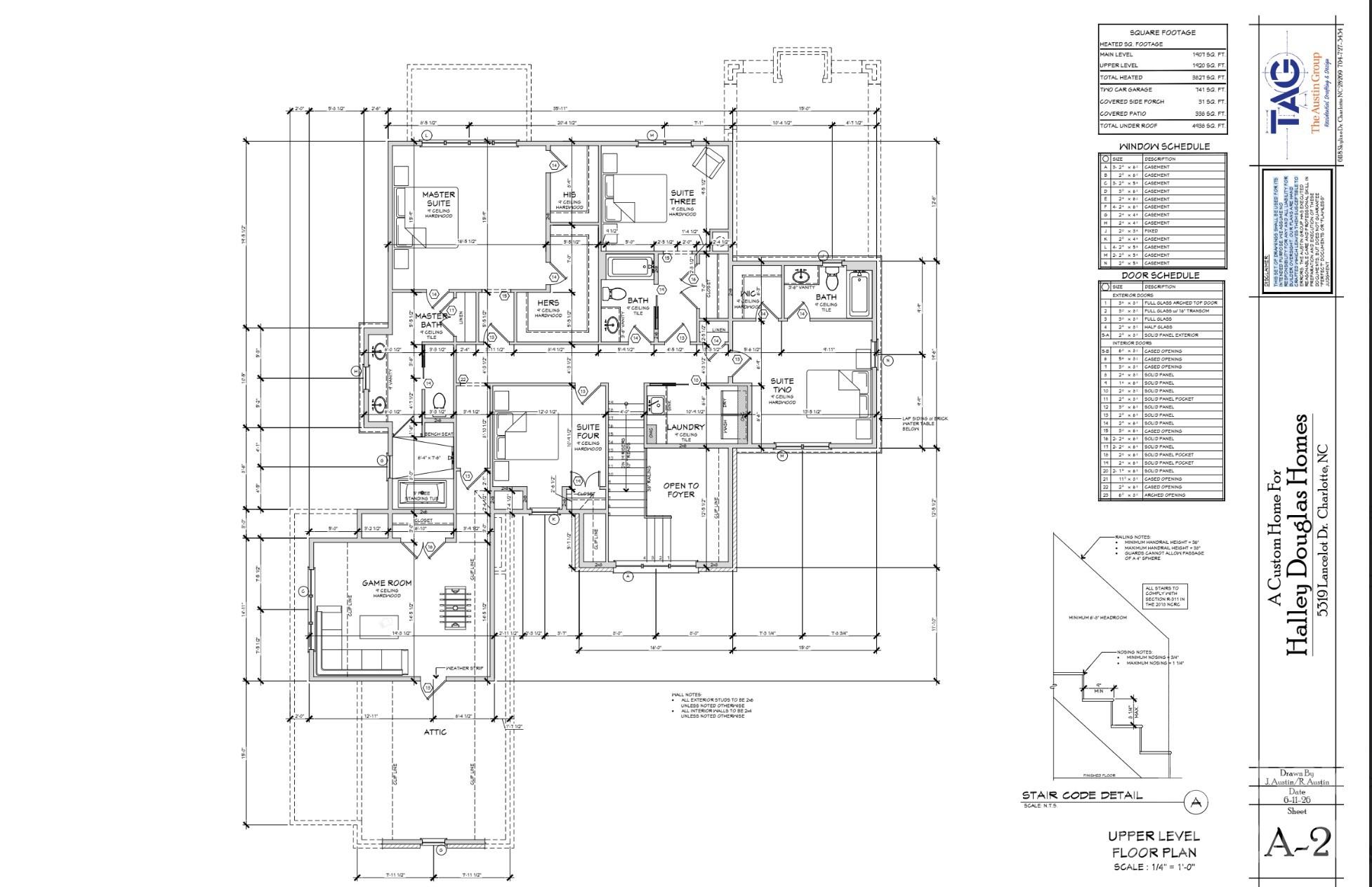 Upper level - 5319 Lancelot Drive, Charlotte