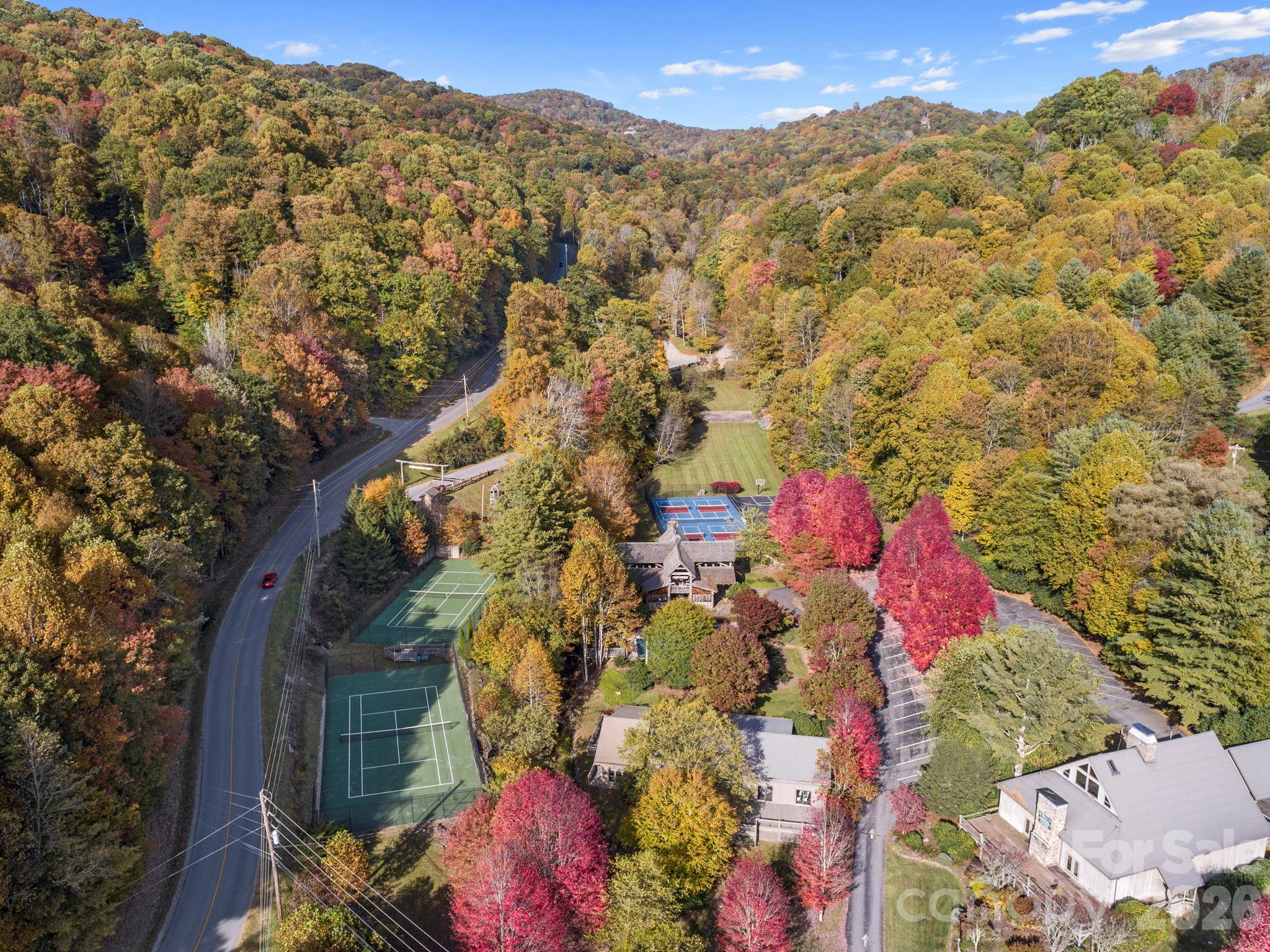 Village Club area from above - 74 Goldenleaf Road, Mars Hill