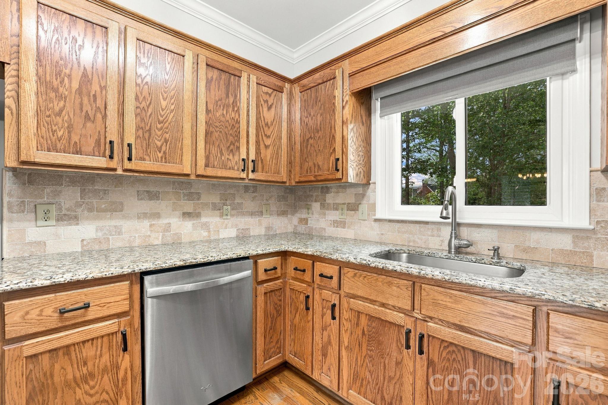 Kitchen with Sliding Window1471 Porch Swing Lane Matthews, NC 28104 - 1471 Porch Swing Lane, Matthews
