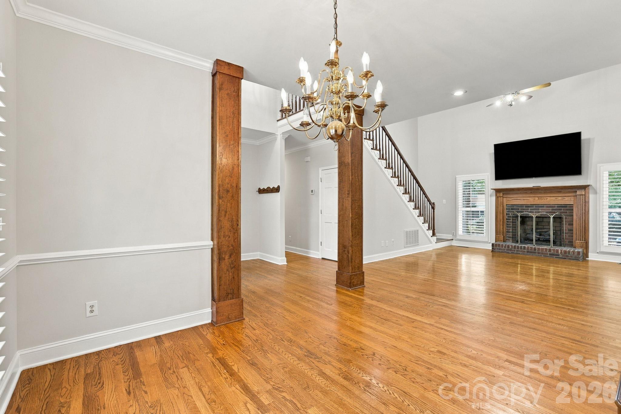Dining Room and Great Room 1471 Porch Swing Lane Matthews, NC 28104 - 1471 Porch Swing Lane, Matthews