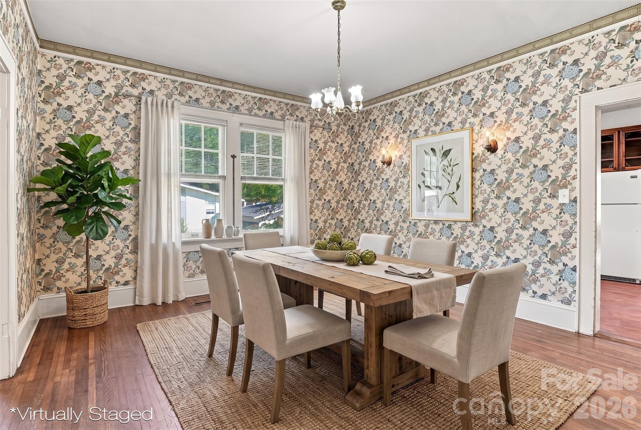 Virtually staged - 701 S Hayne Street, Monroe