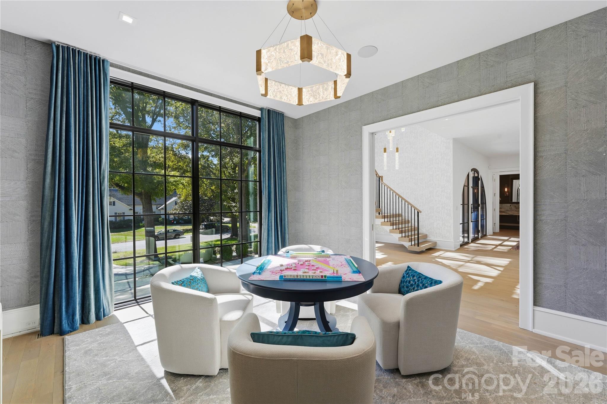 Study. Currently shown as a mah jong room! - 2610 Sedley Road, Charlotte