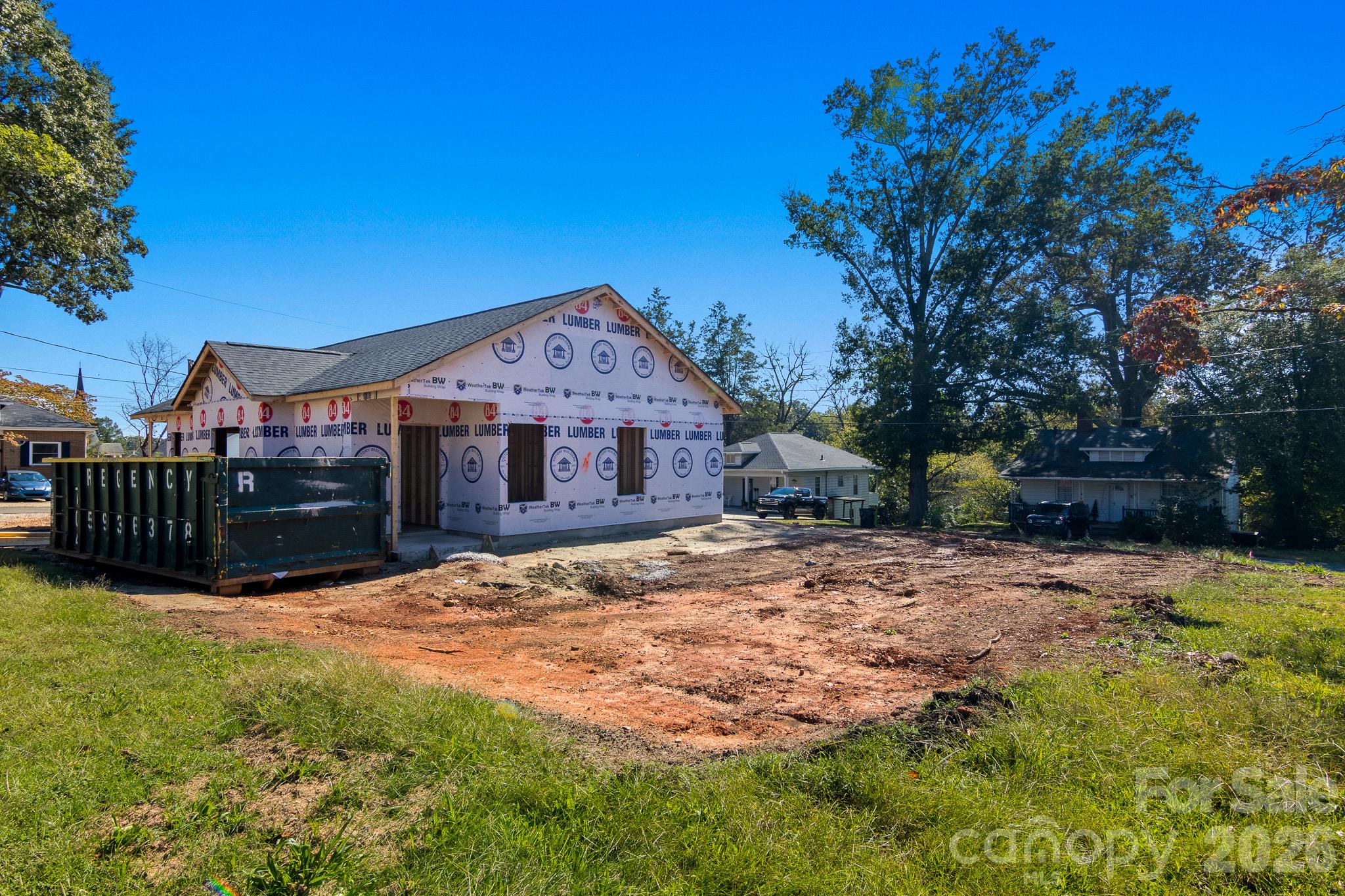 Construction Status as of 10/14/26 - 21 Oak Street, China Grove