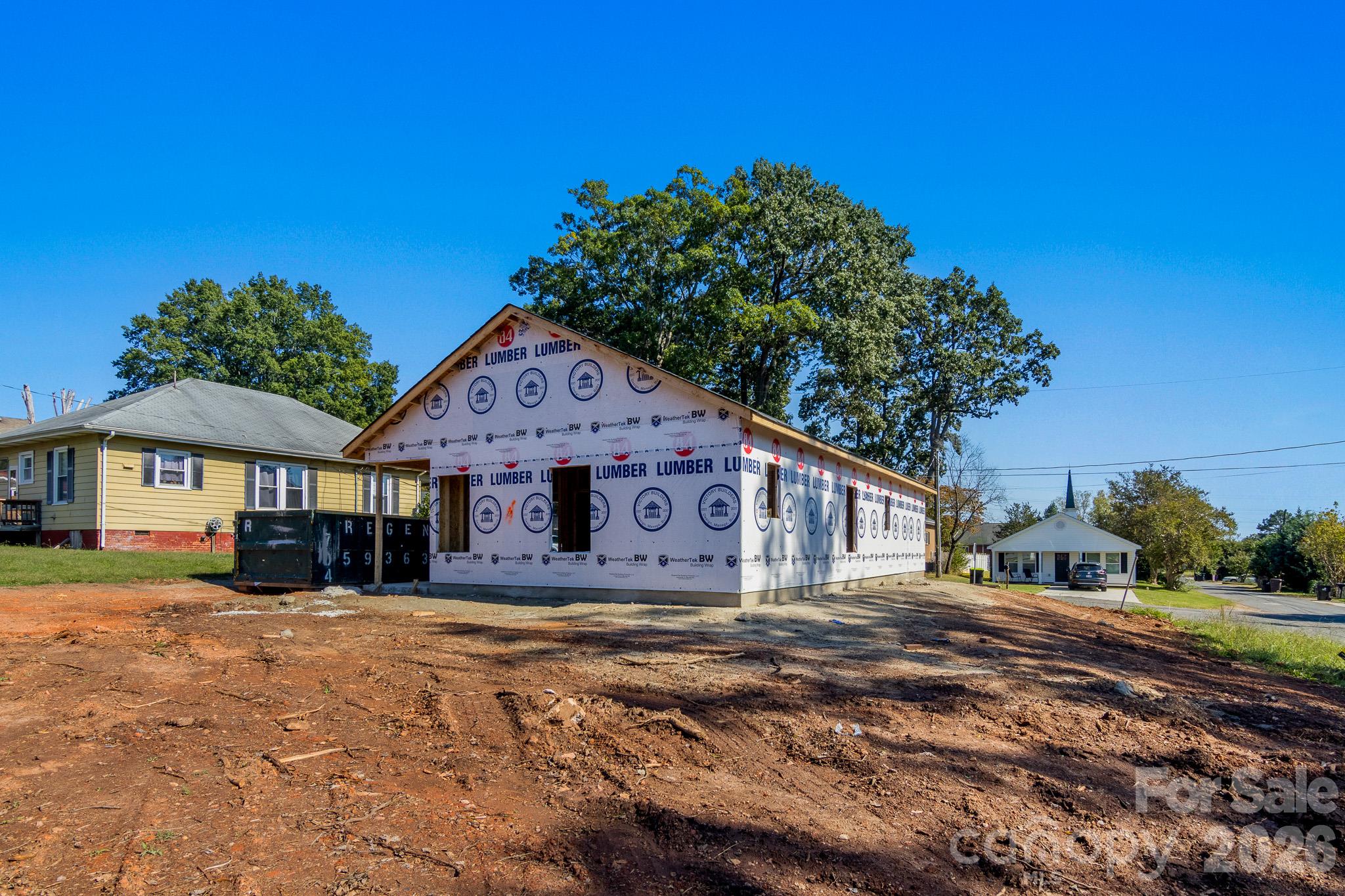Construction Status as of 10/14/26 - 21 Oak Street, China Grove