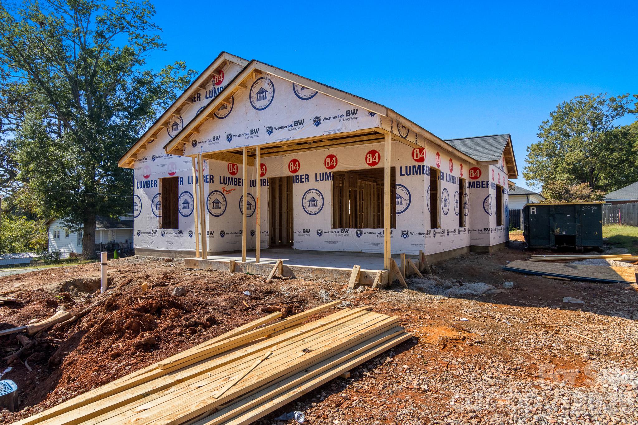 Construction Status as of 10/14/26 - 21 Oak Street, China Grove