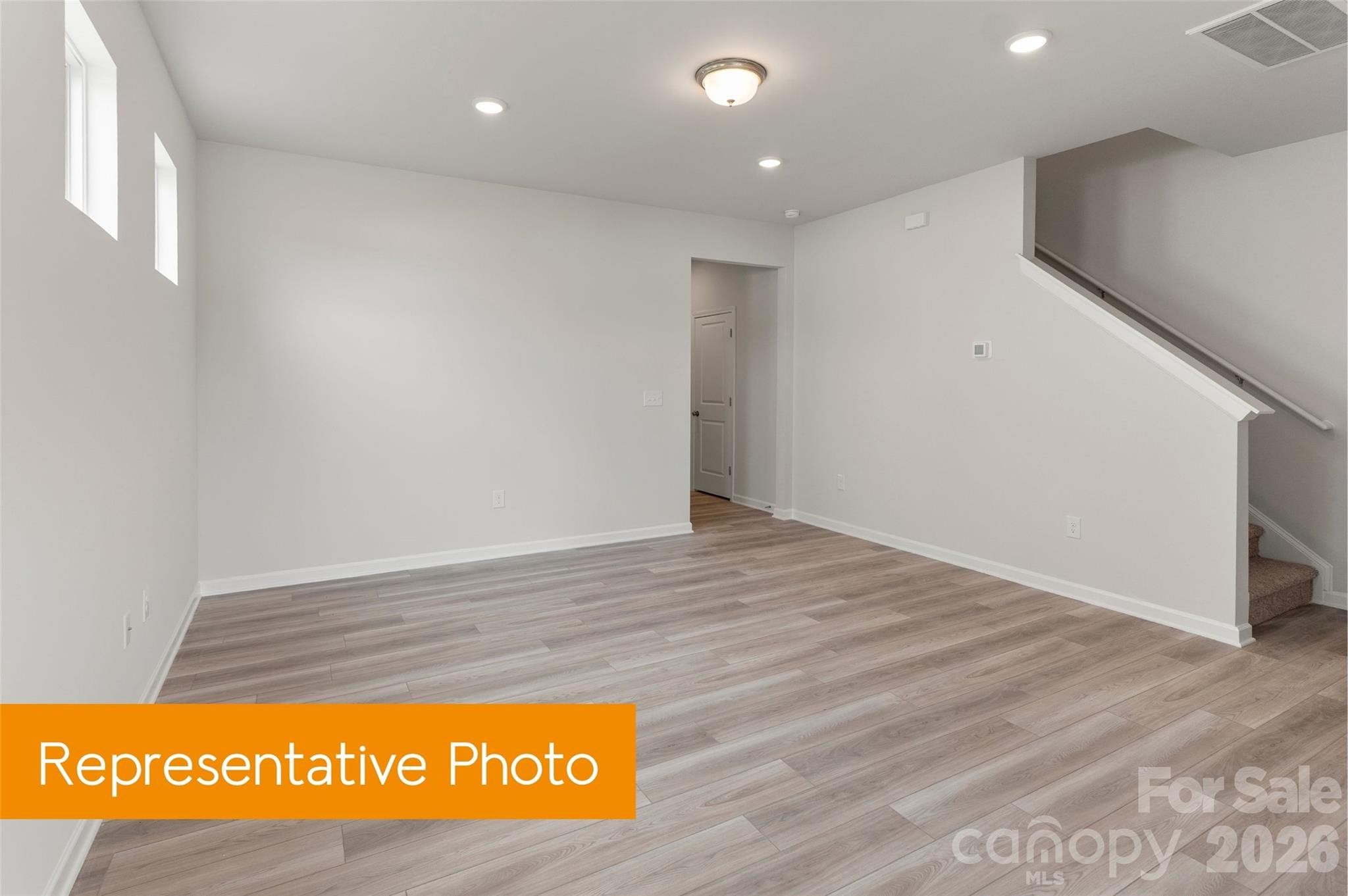 Family Room/Entrance - 5410 Starfall Way, Charlotte