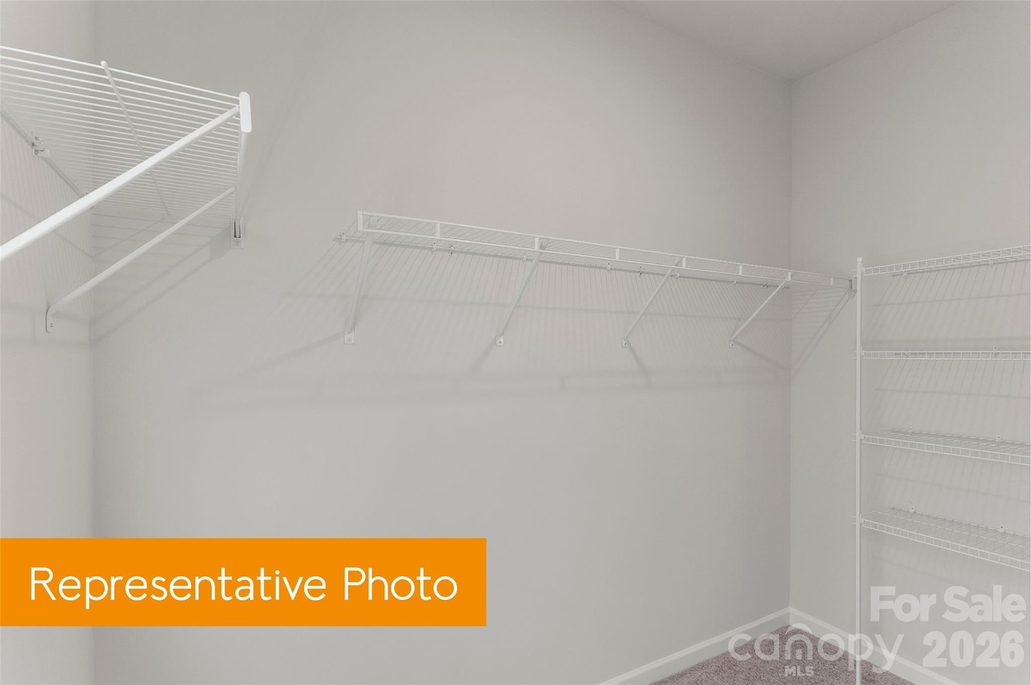 Primary Closet - 5410 Starfall Way, Charlotte