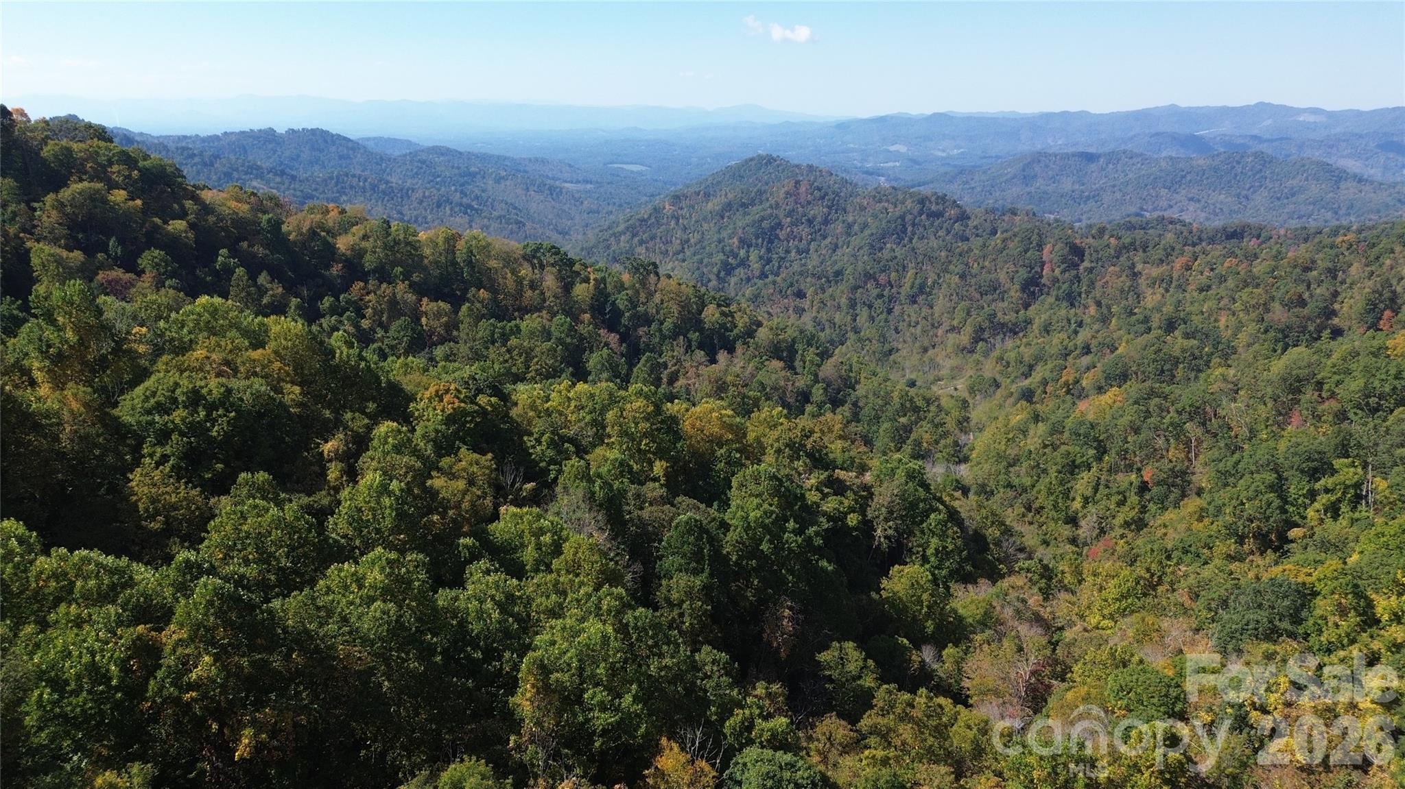 View from just below the ridge - 9999 Kelses Valley Drive, Mars Hill