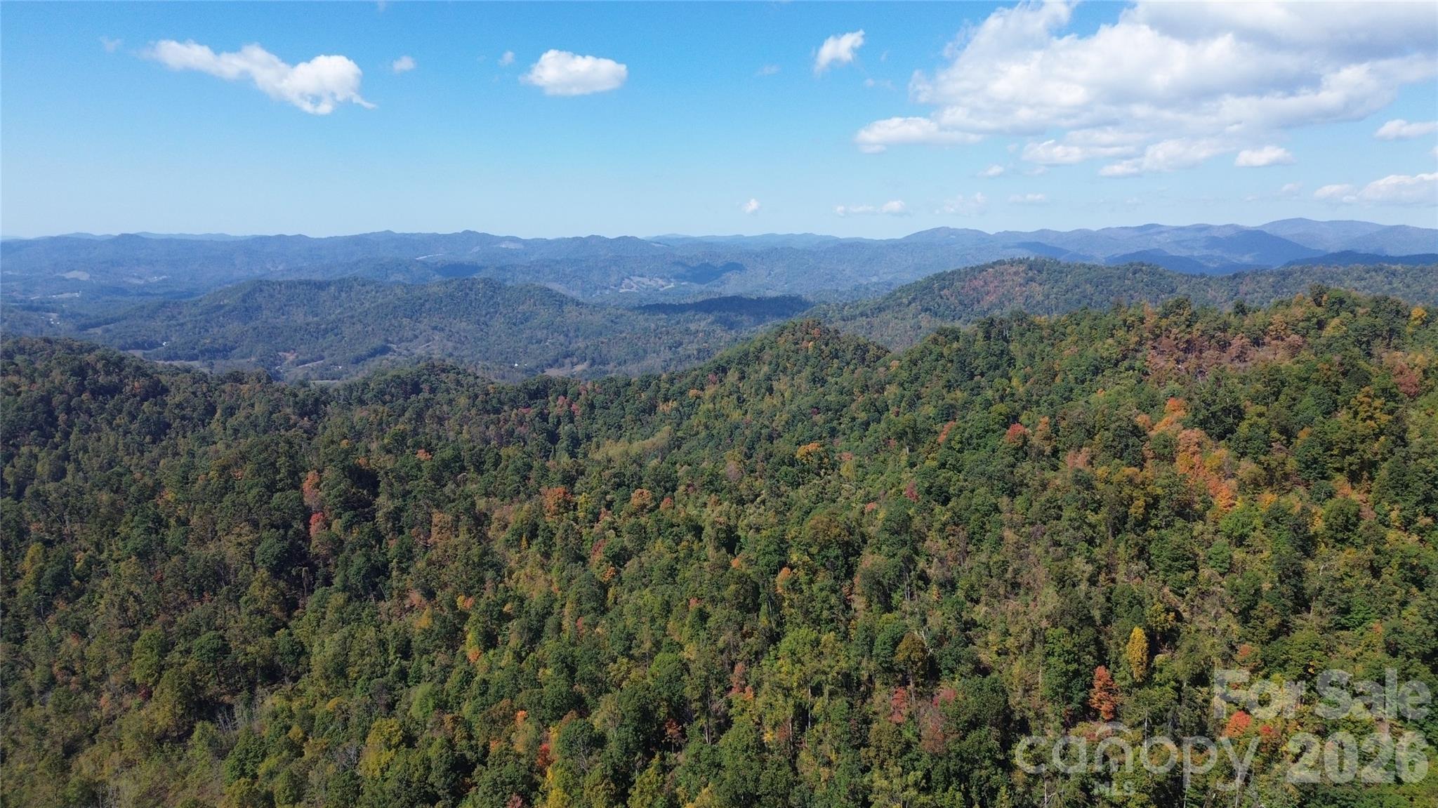 View from just below the ridge - 9999 Kelses Valley Drive, Mars Hill